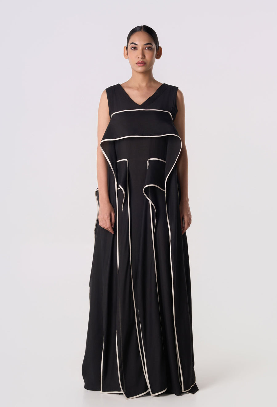 Cascading Outline Dress
