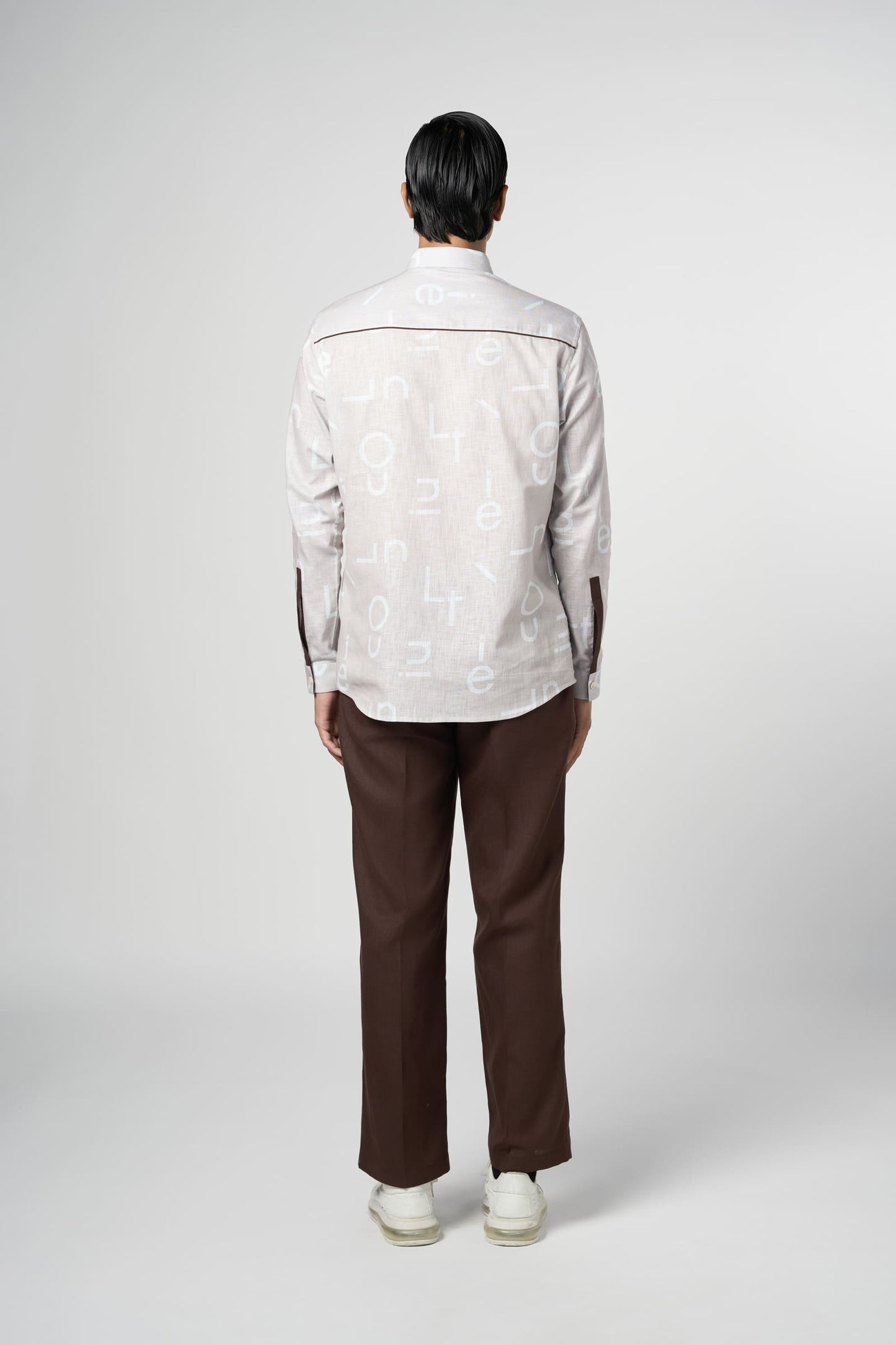 Singature Print Day Shirt