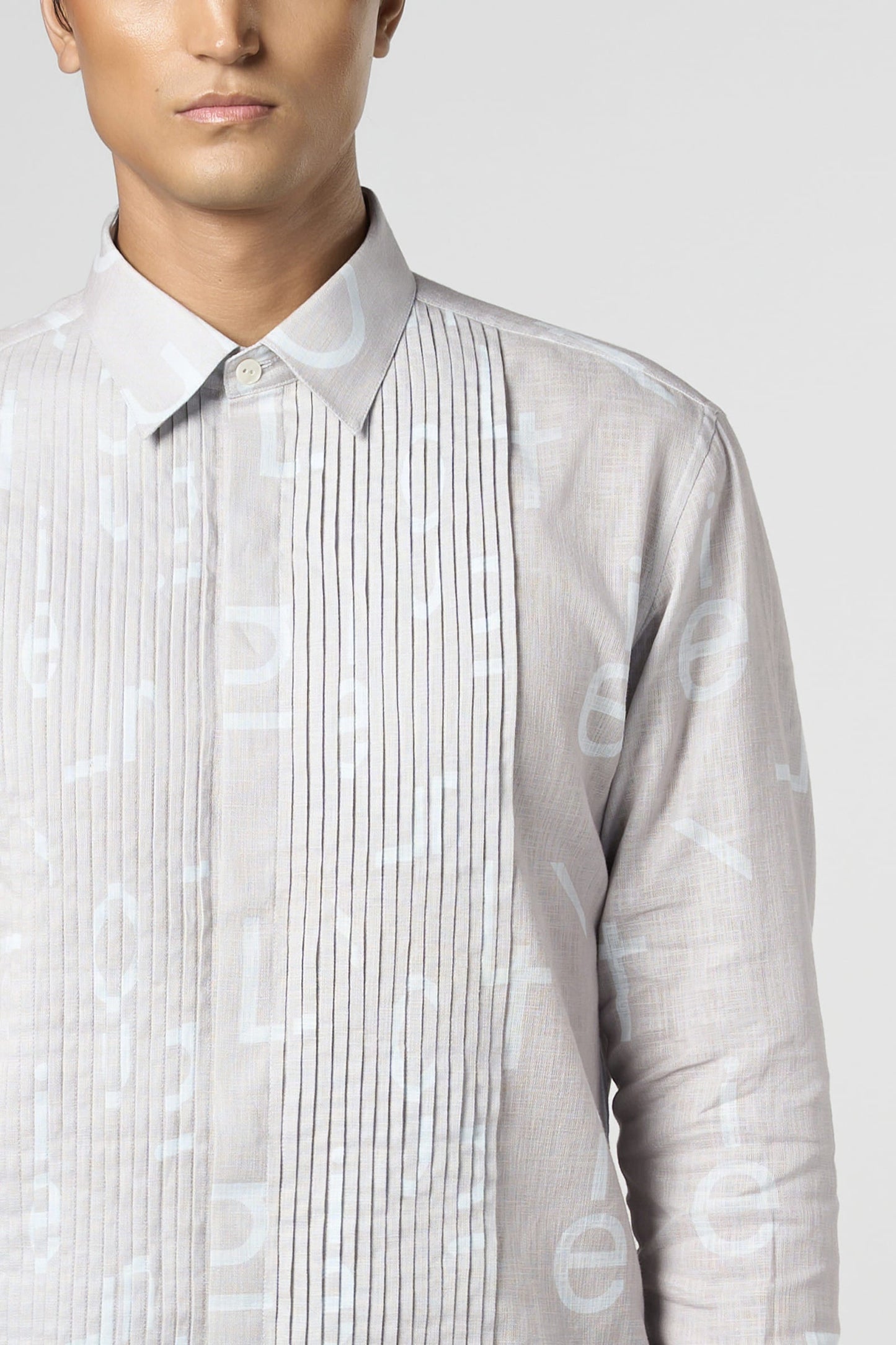Singature Print Day Shirt