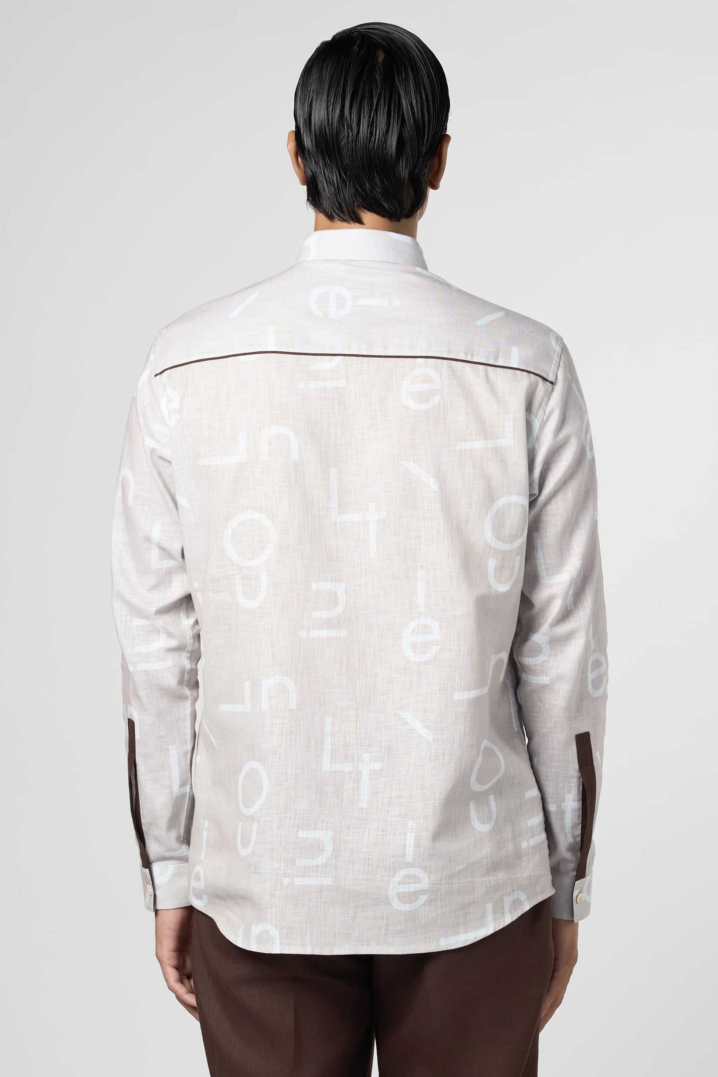 Singature Print Day Shirt