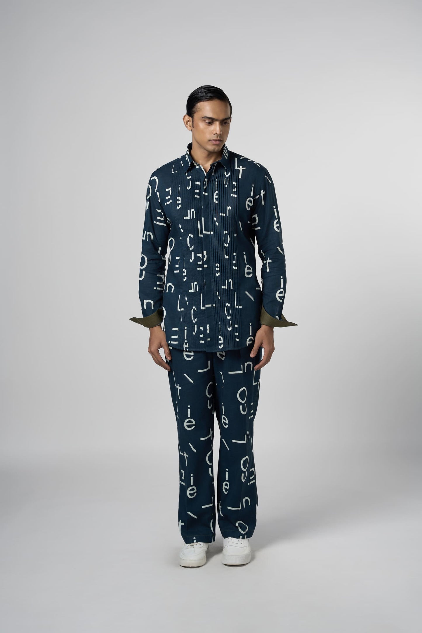 Singature Print Night Shirt
