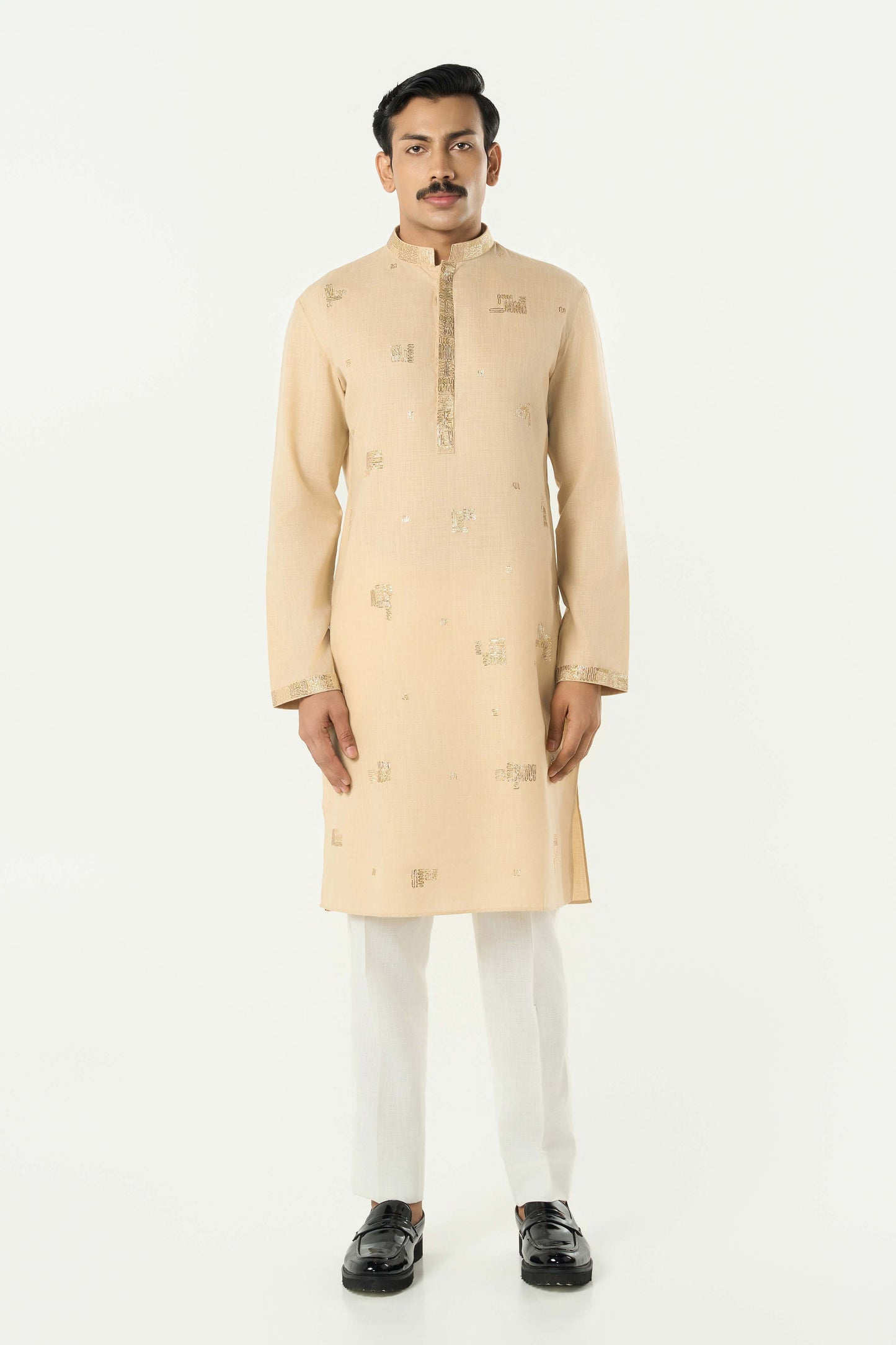 Alluro Kurta - Beige