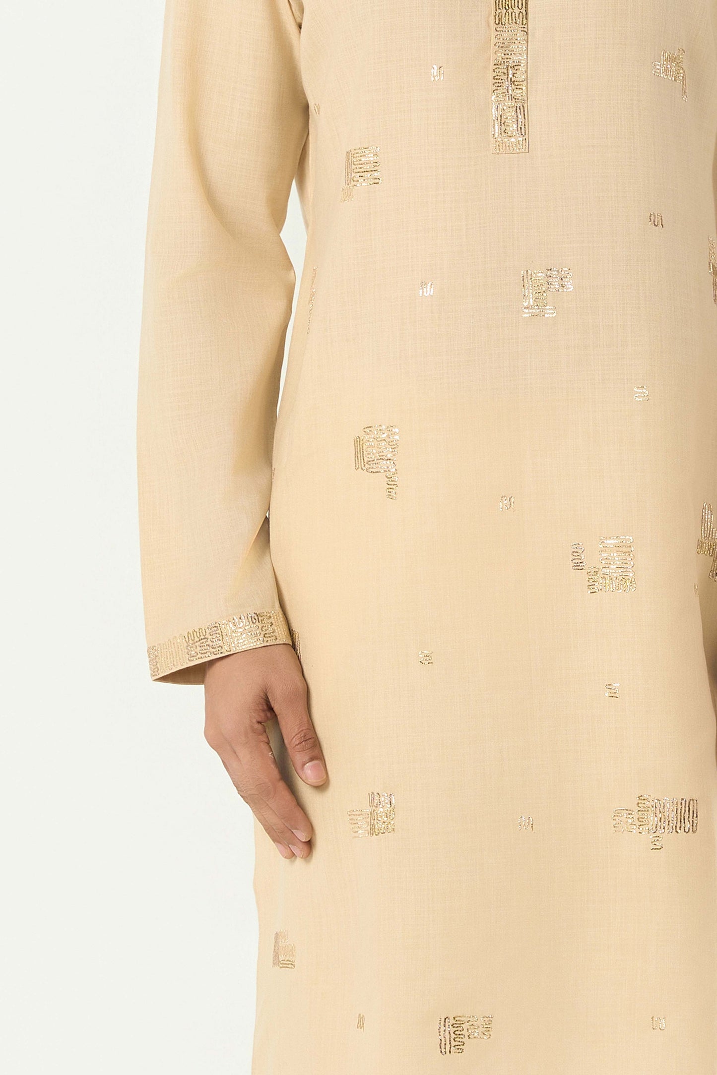 Alluro Kurta - Beige