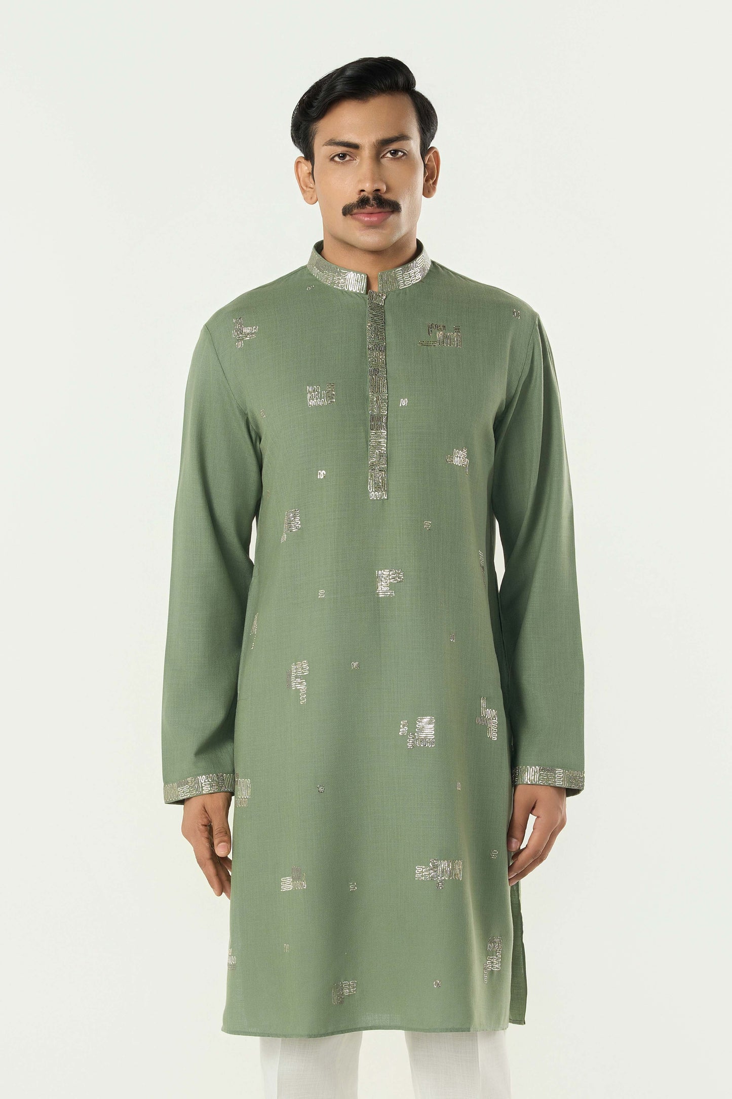 Alluro Kurta - Sage Green