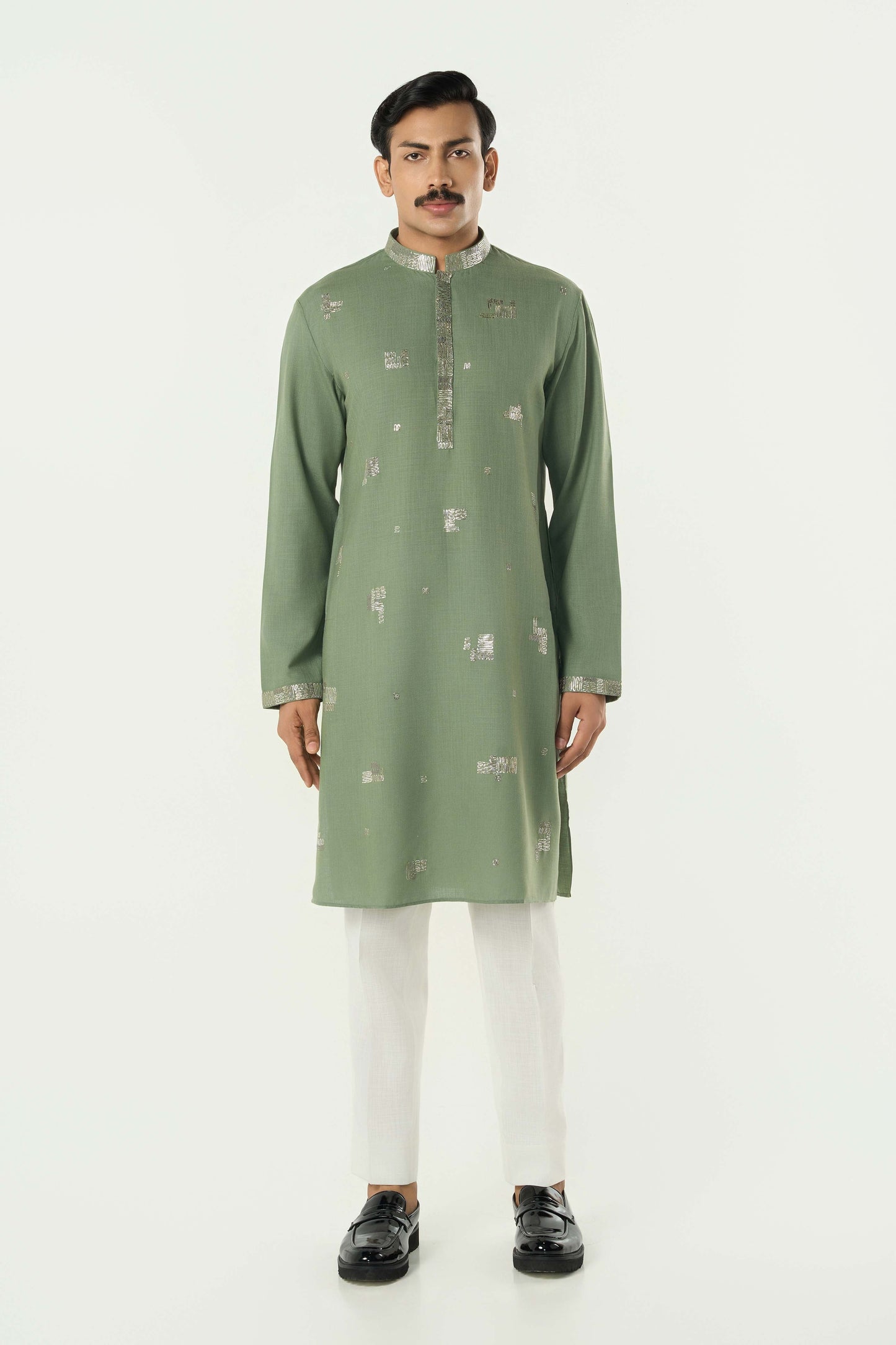 Alluro Kurta - Sage Green