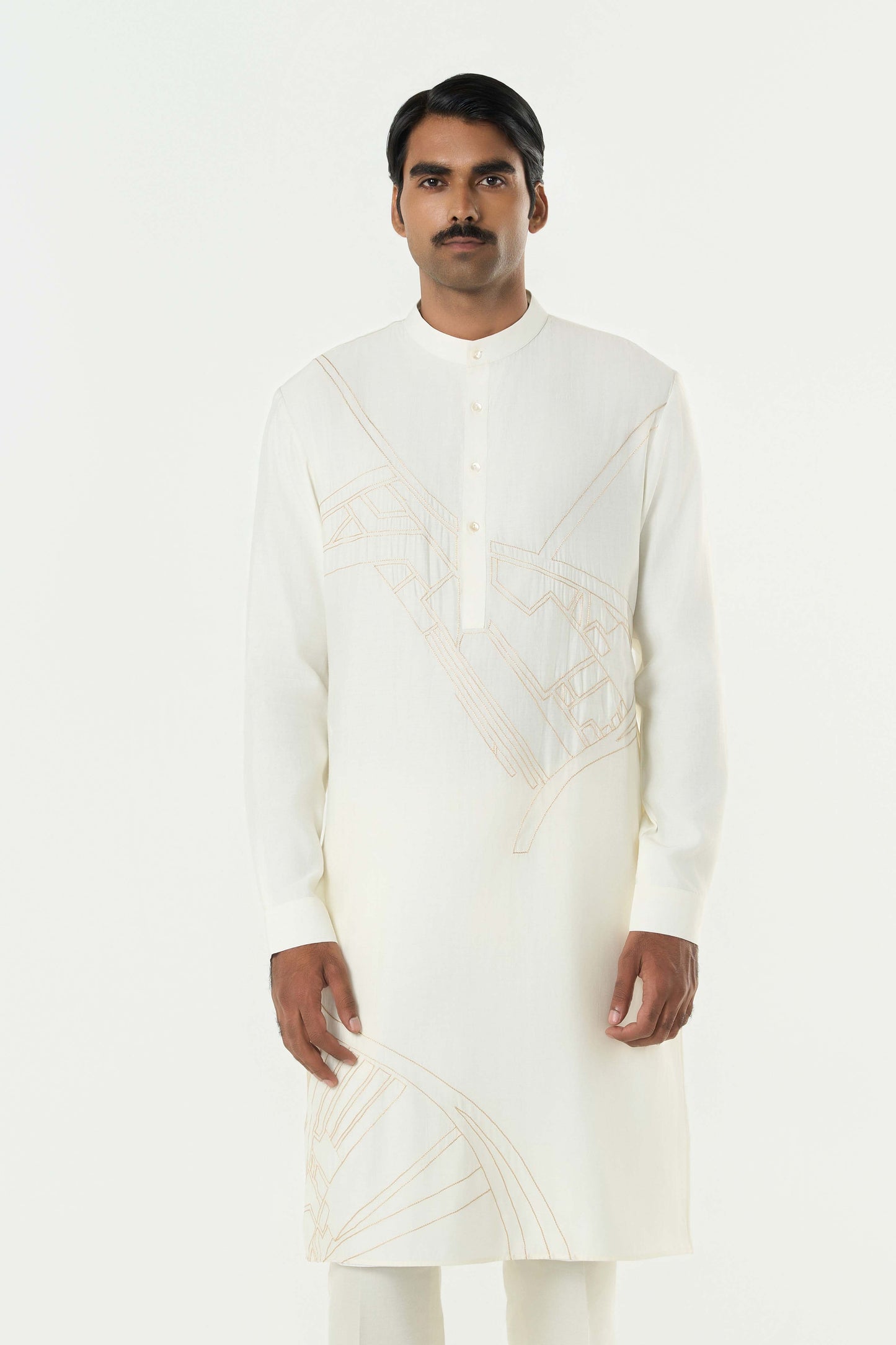 Avenue Kurta - Ivory