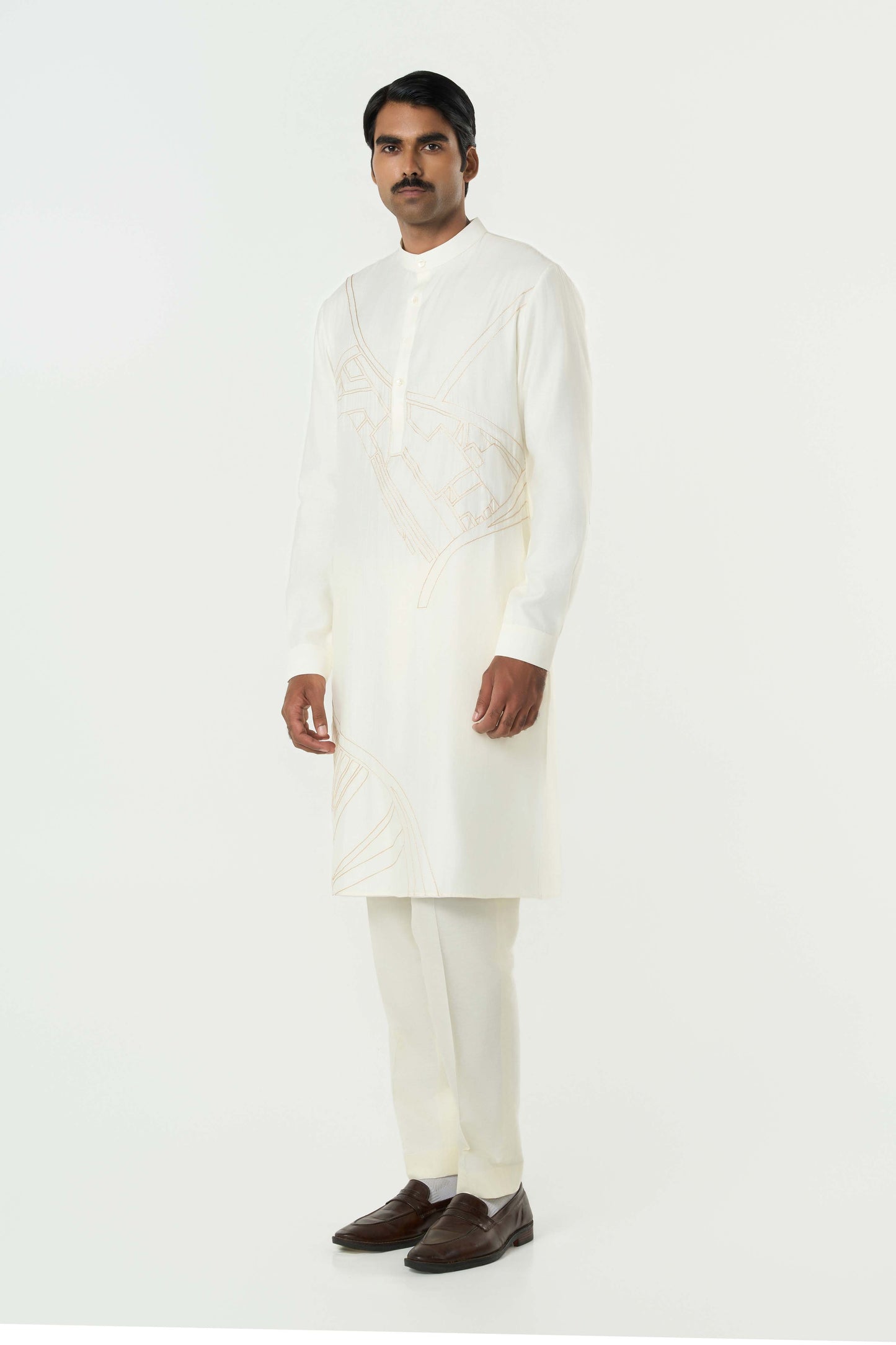 Avenue Kurta - Ivory