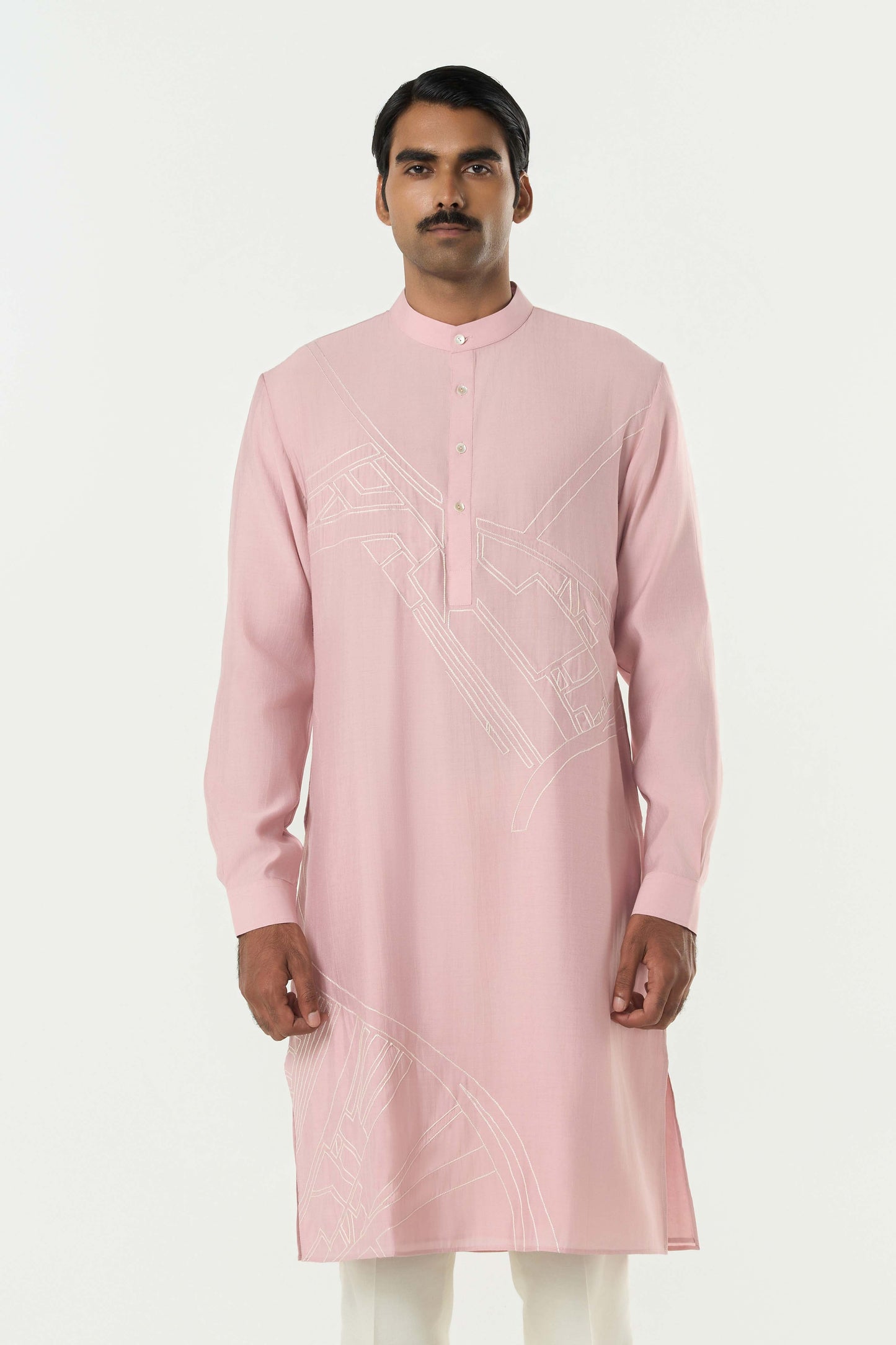 Avenue Kurta - Pastel Pink