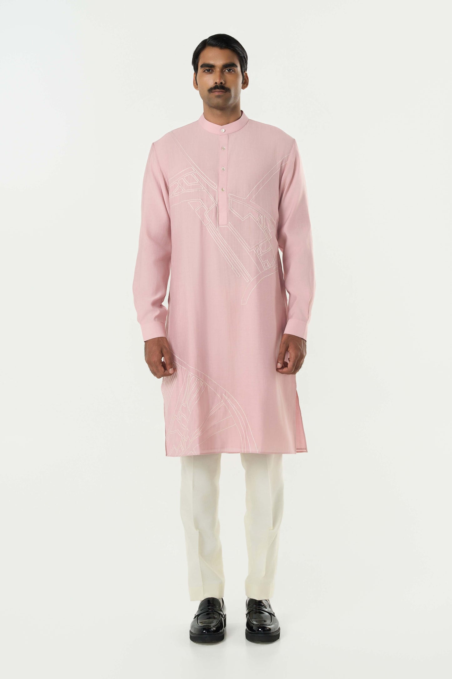 Avenue Kurta - Pastel Pink