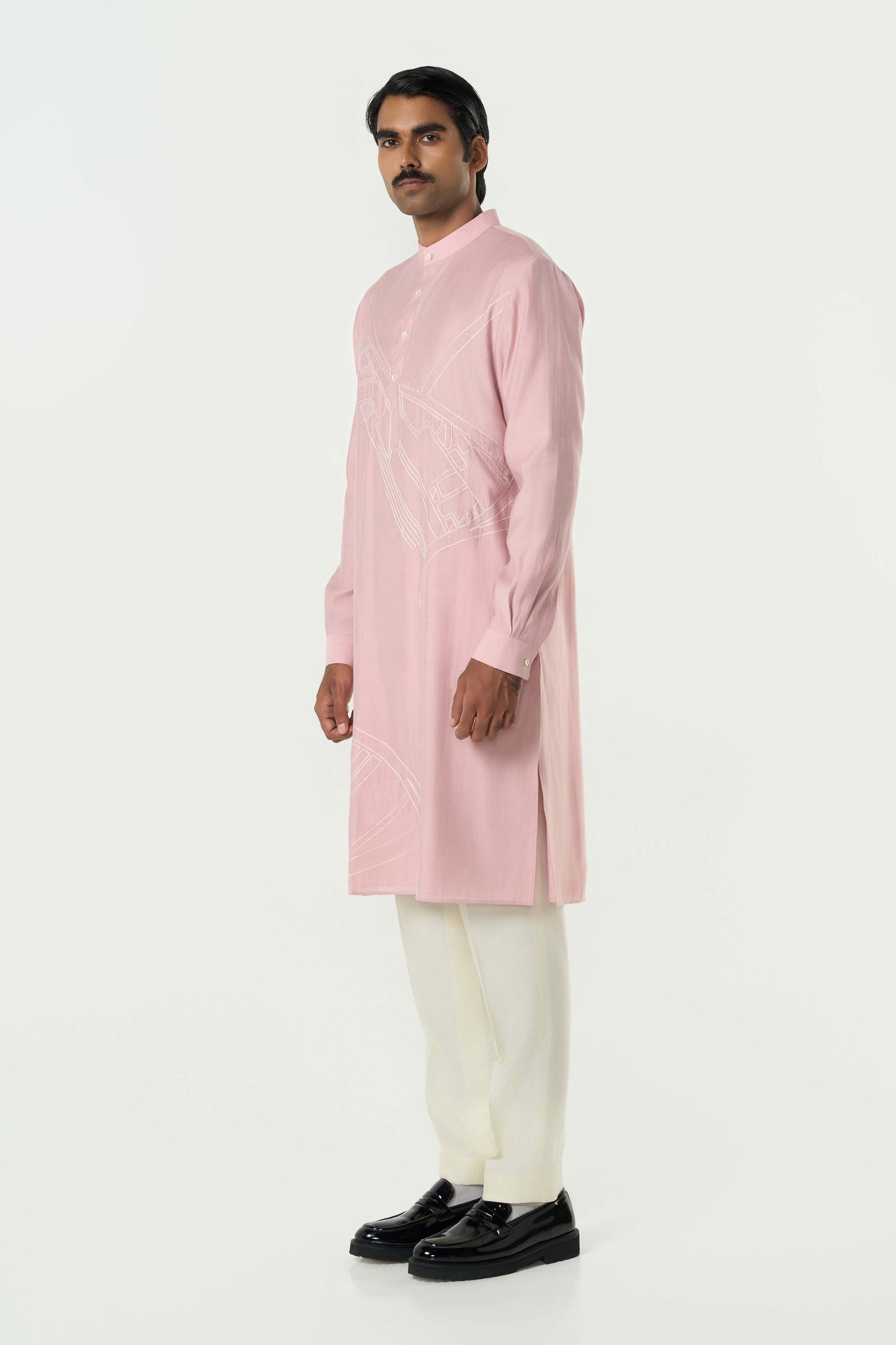 Avenue Kurta - Pastel Pink