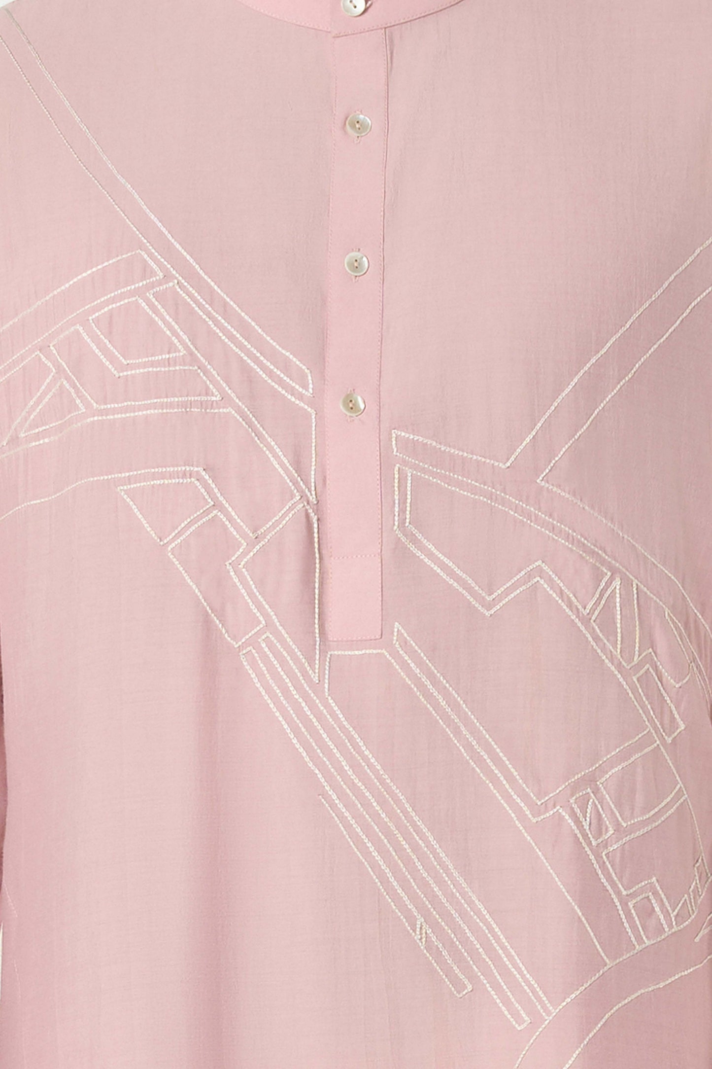Avenue Kurta - Pastel Pink