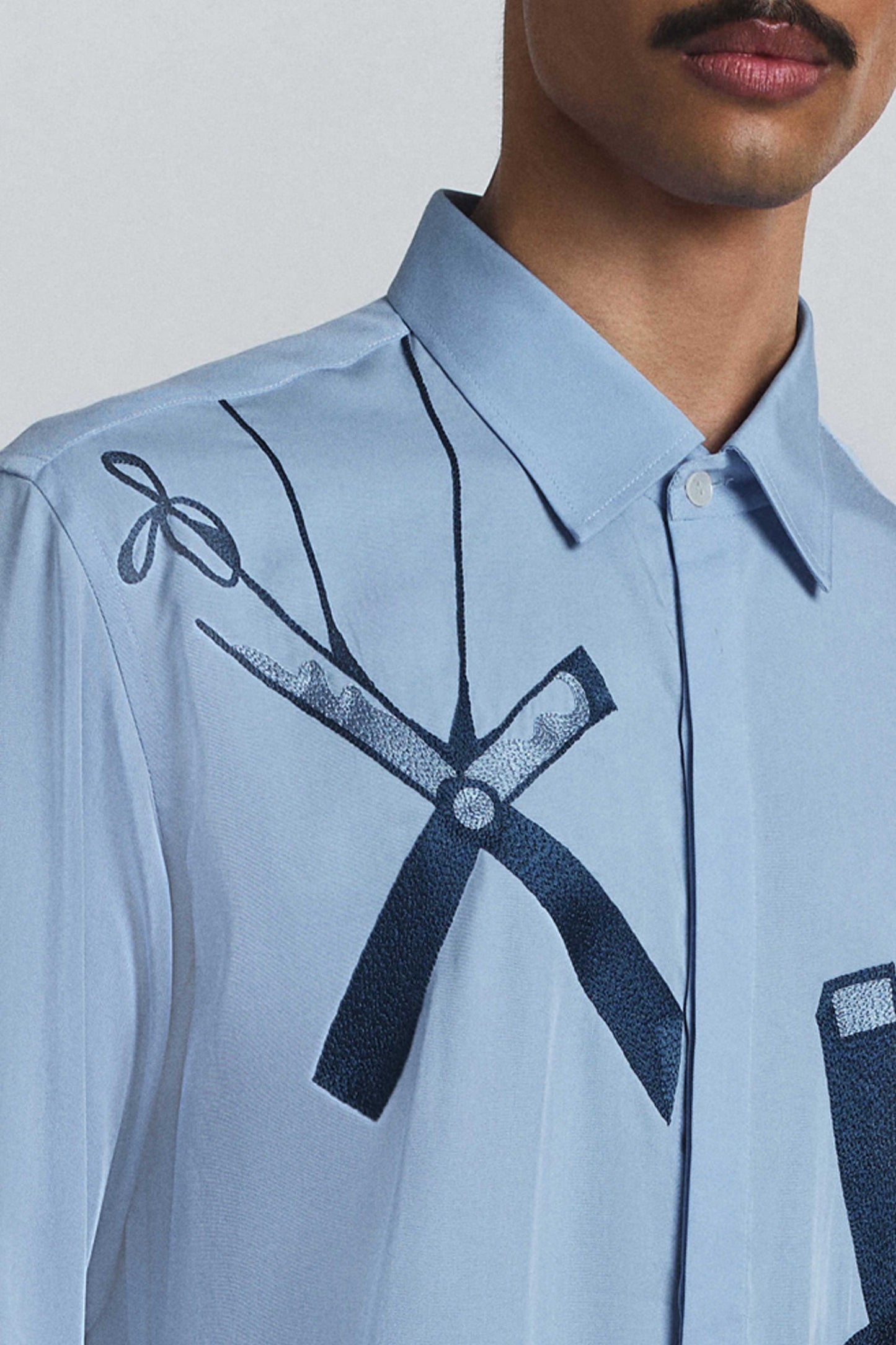 Axis Embroidered shirt