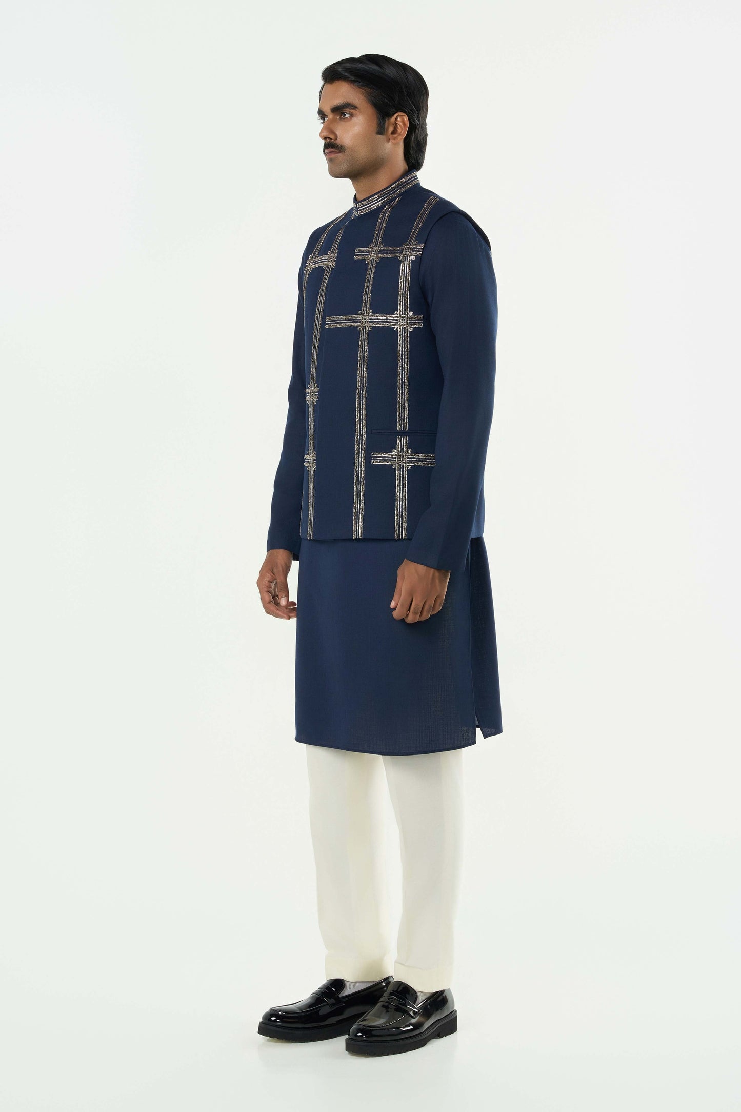 Beam Bandi Jacket - Navy Blue