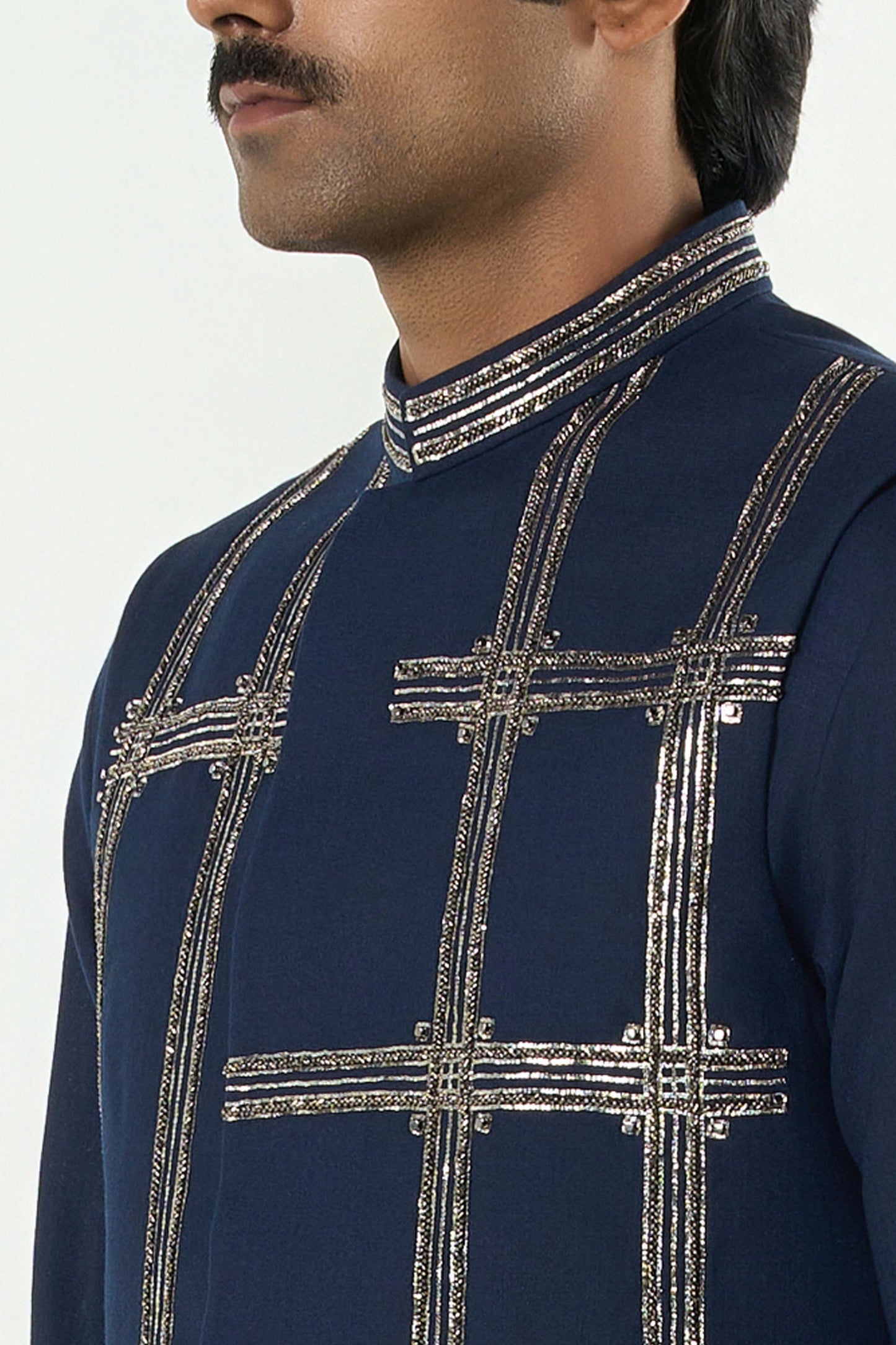Beam Bandi Jacket - Navy Blue