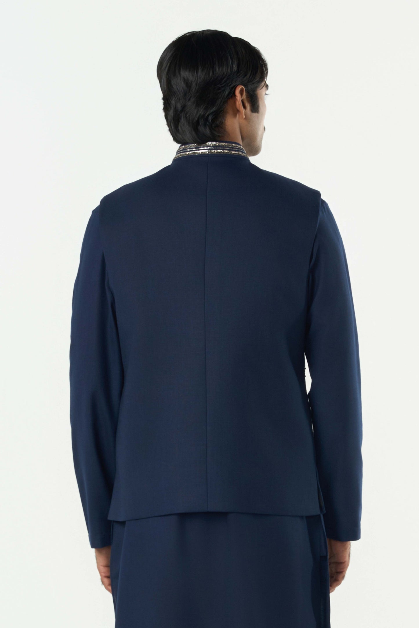 Beam Bandi Jacket Set - Navy Blue