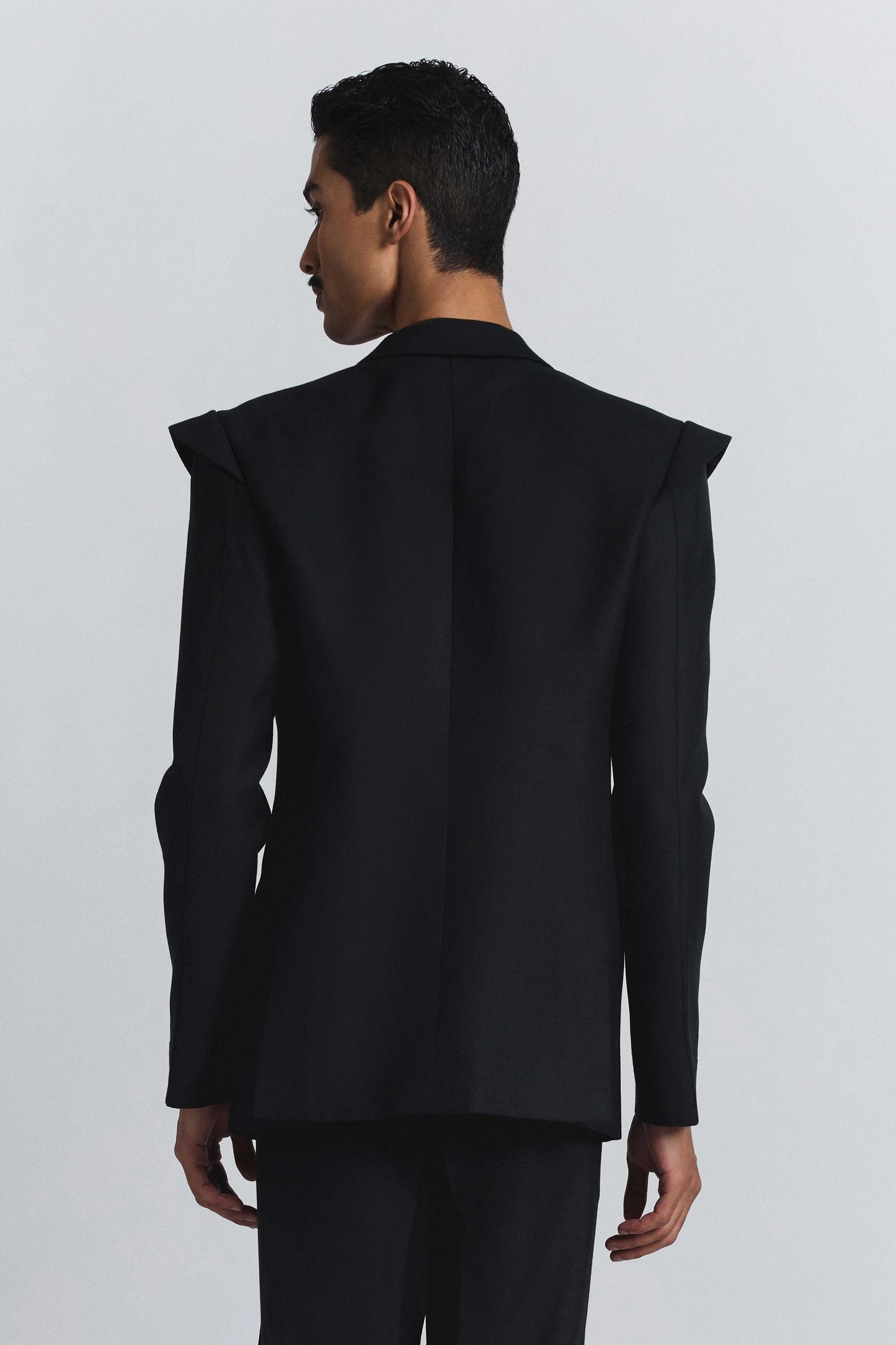 Black Chrome Band Blazer