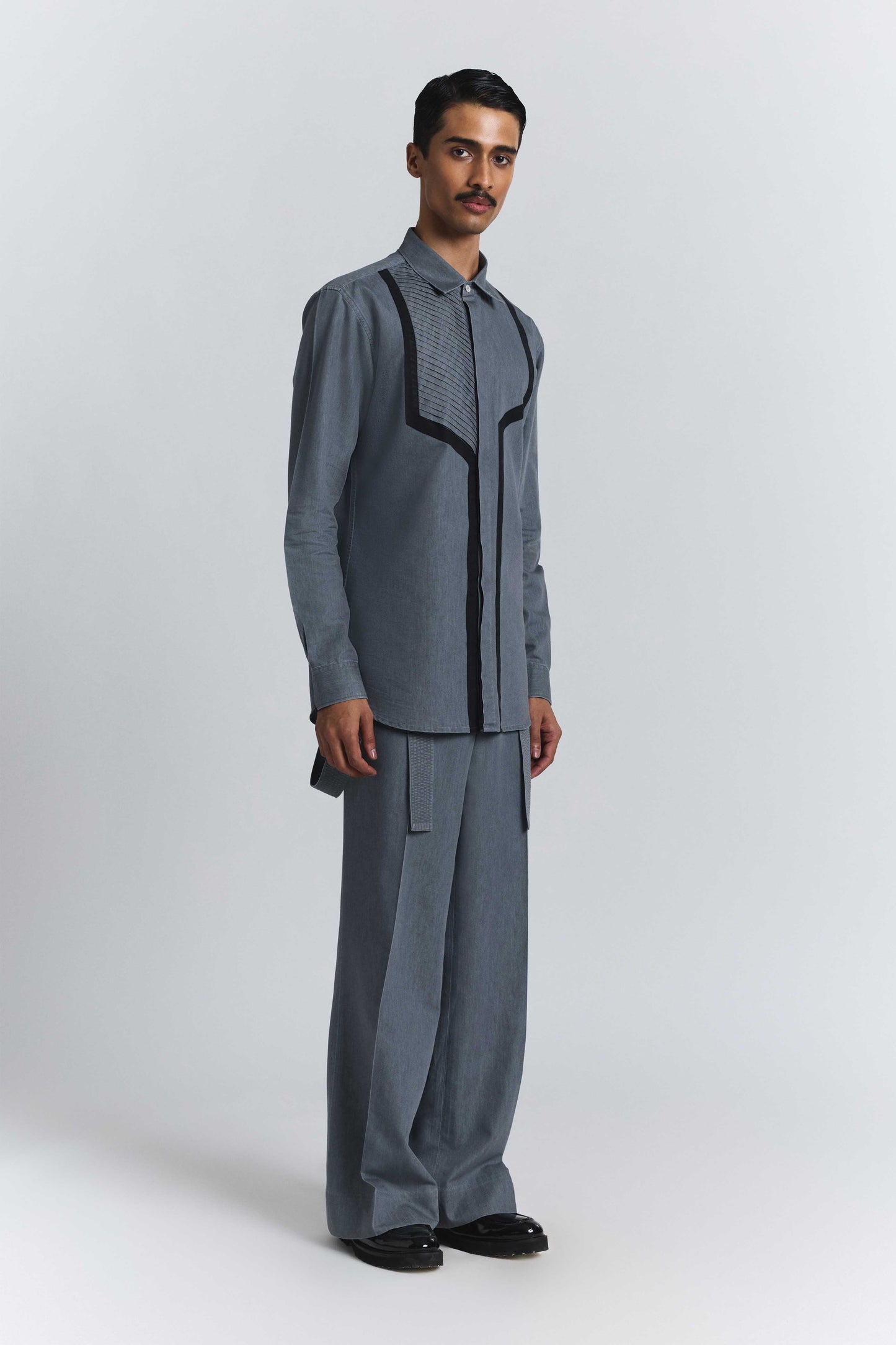 Circuit Pleat Shirt