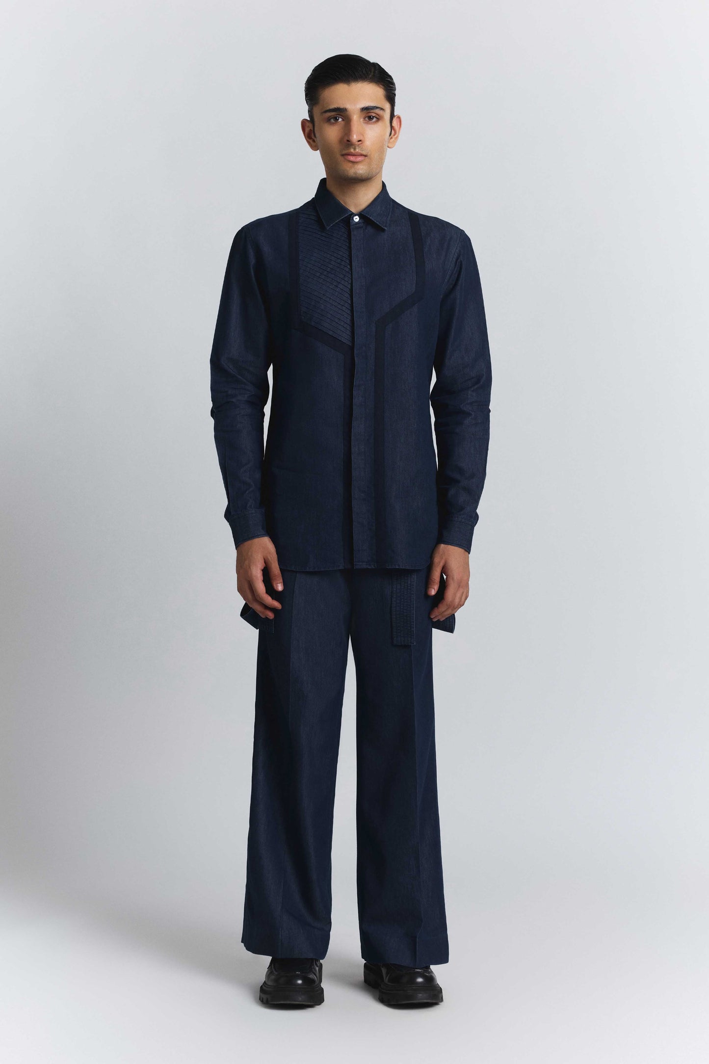 Circuit Pleat Shirt