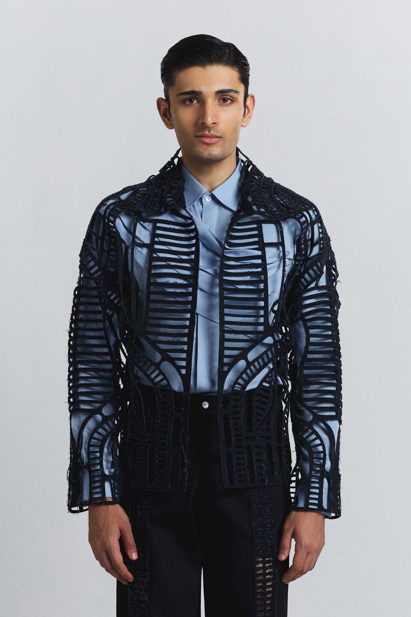 Circuitry Laser-Cut Jacket