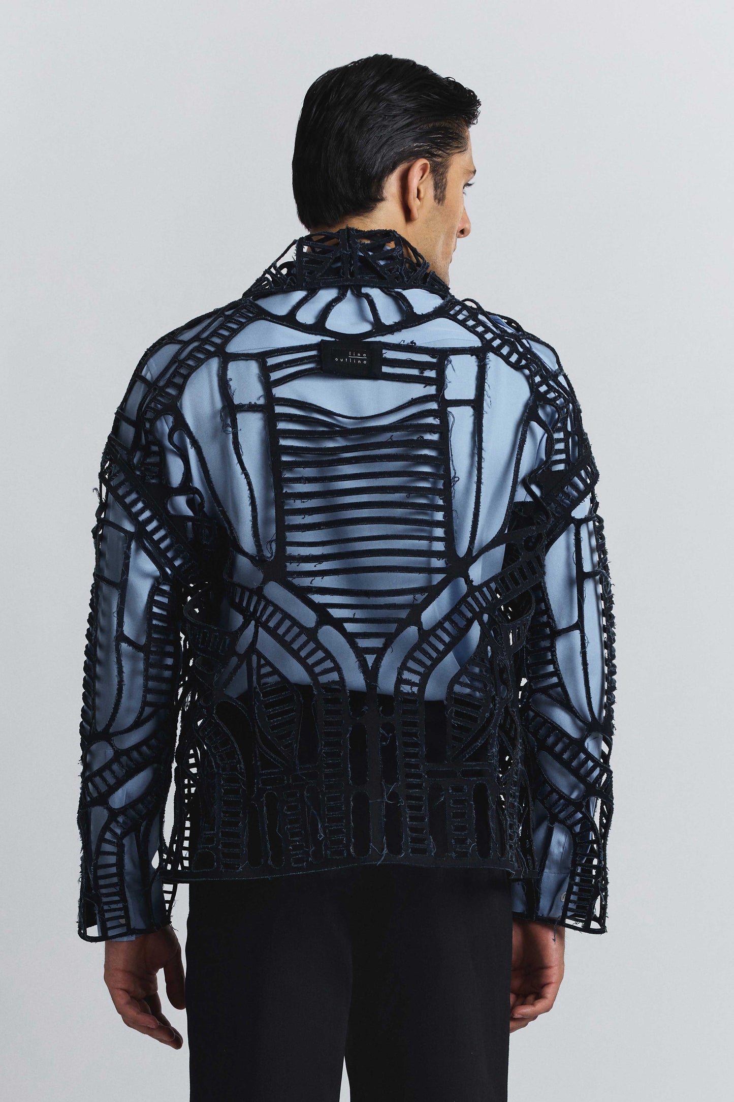 Circuitry Laser-Cut Jacket