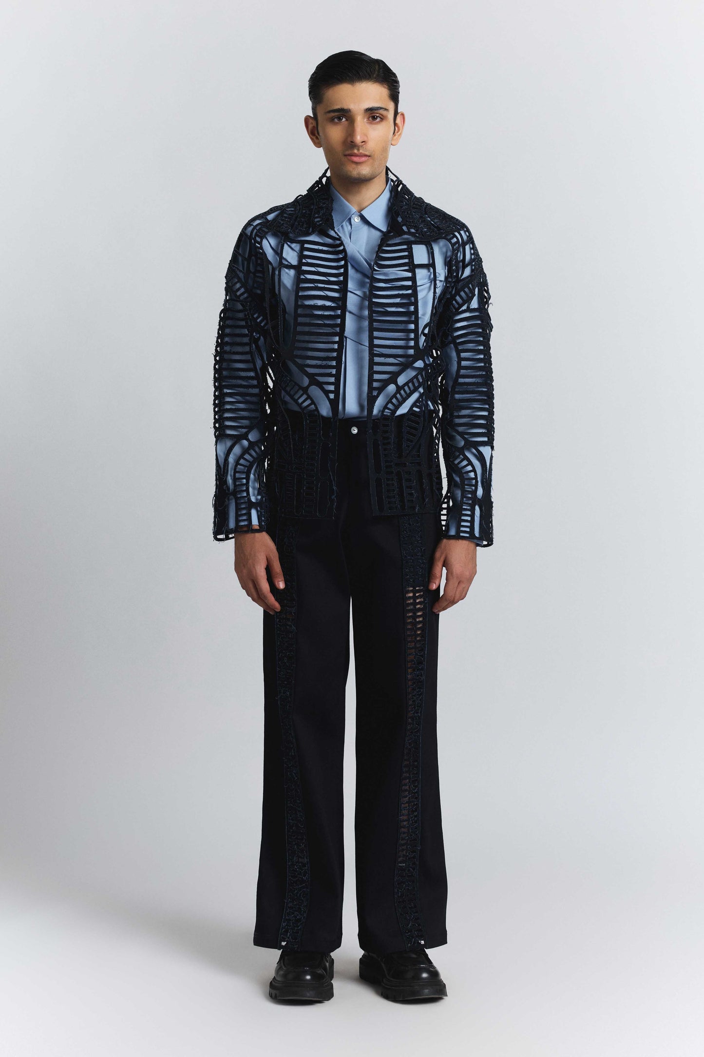 Circuitry Laser-Cut Jacket