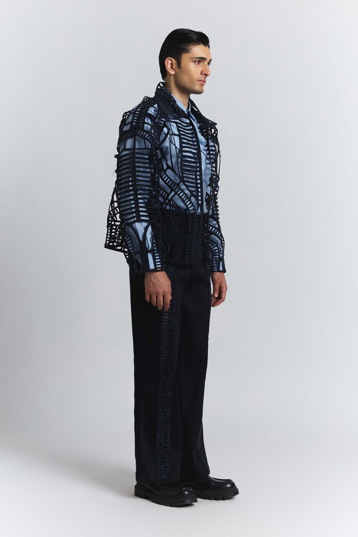 Circuitry Laser-Cut Jacket