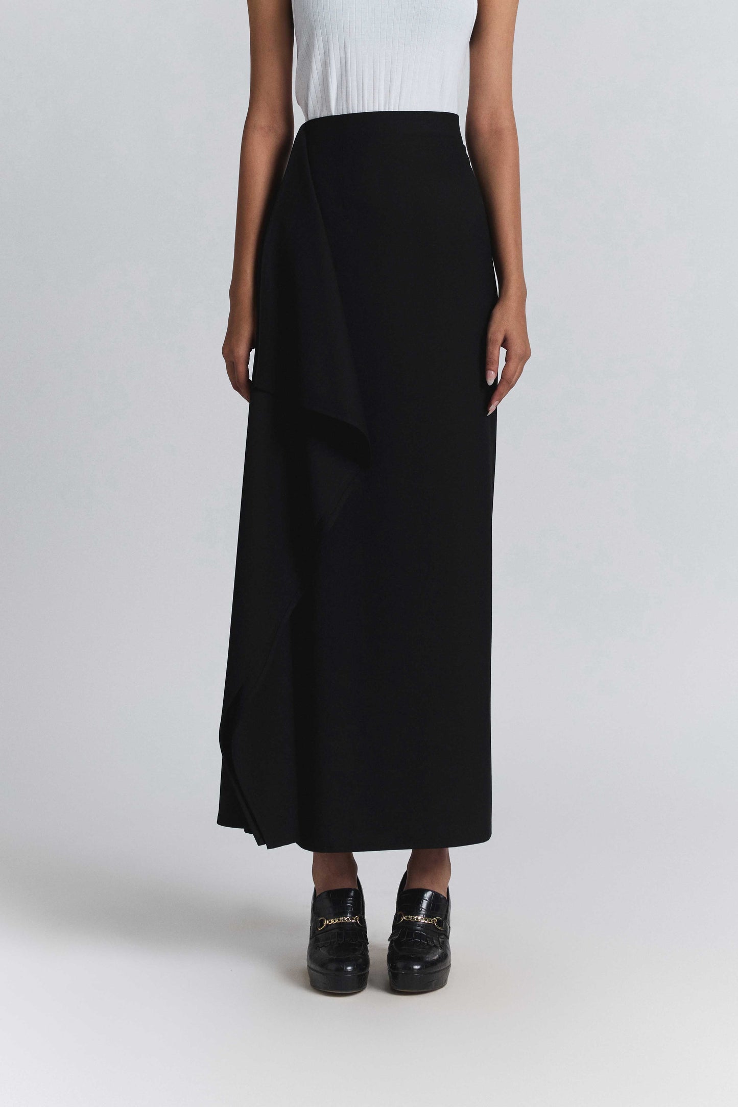 City Drape Skirt
