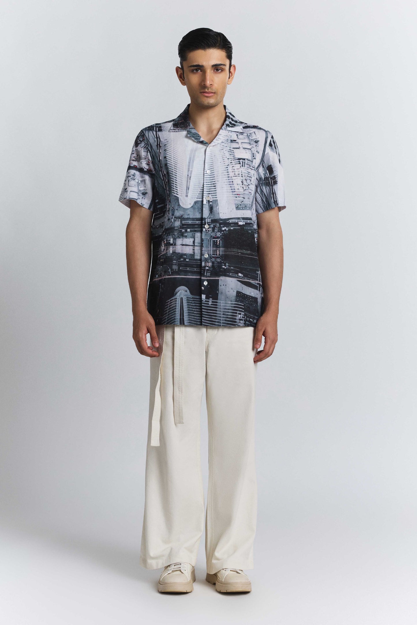 City Perspective Print Shirt