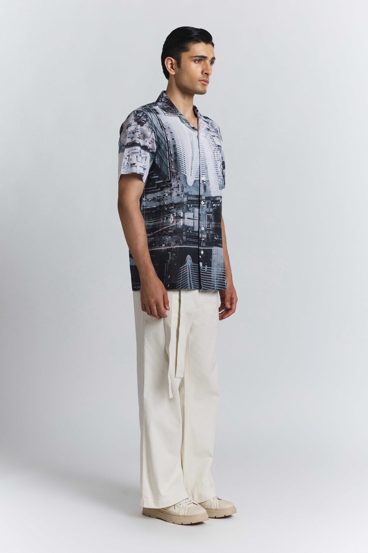 City Perspective Print Shirt