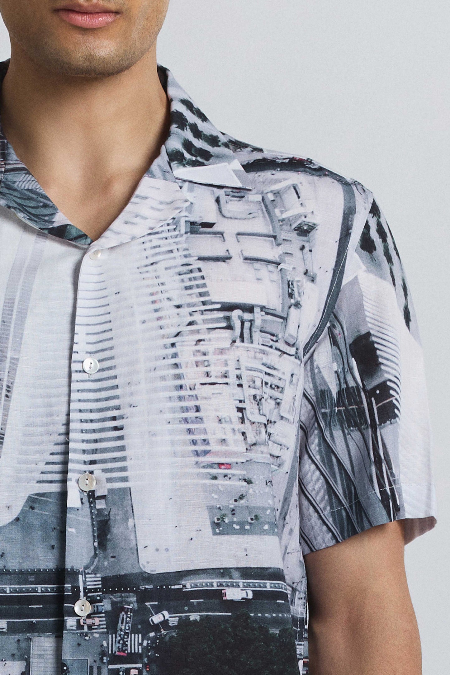 City Perspective Print Shirt
