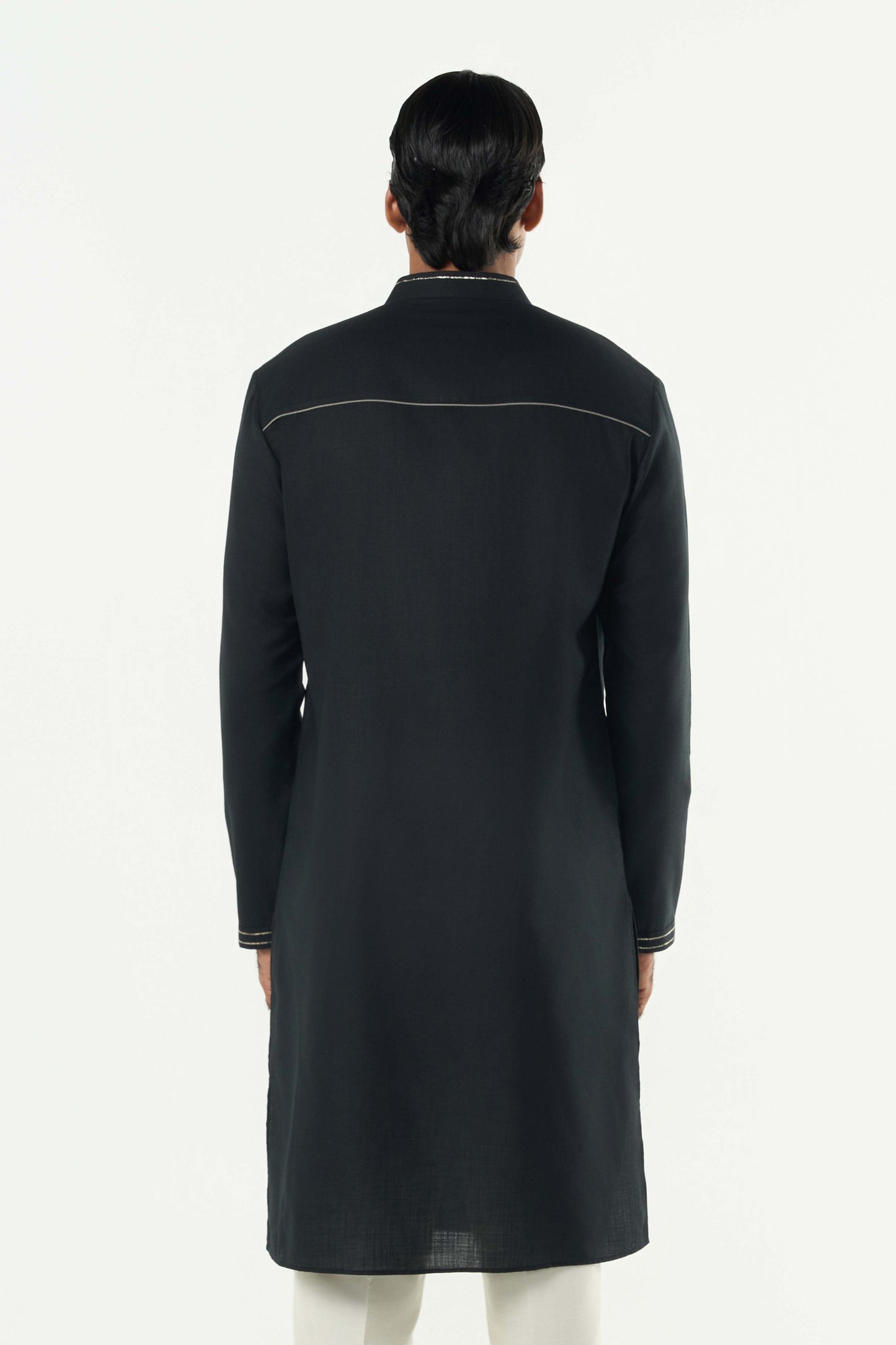 City Pulse Kurta - Black