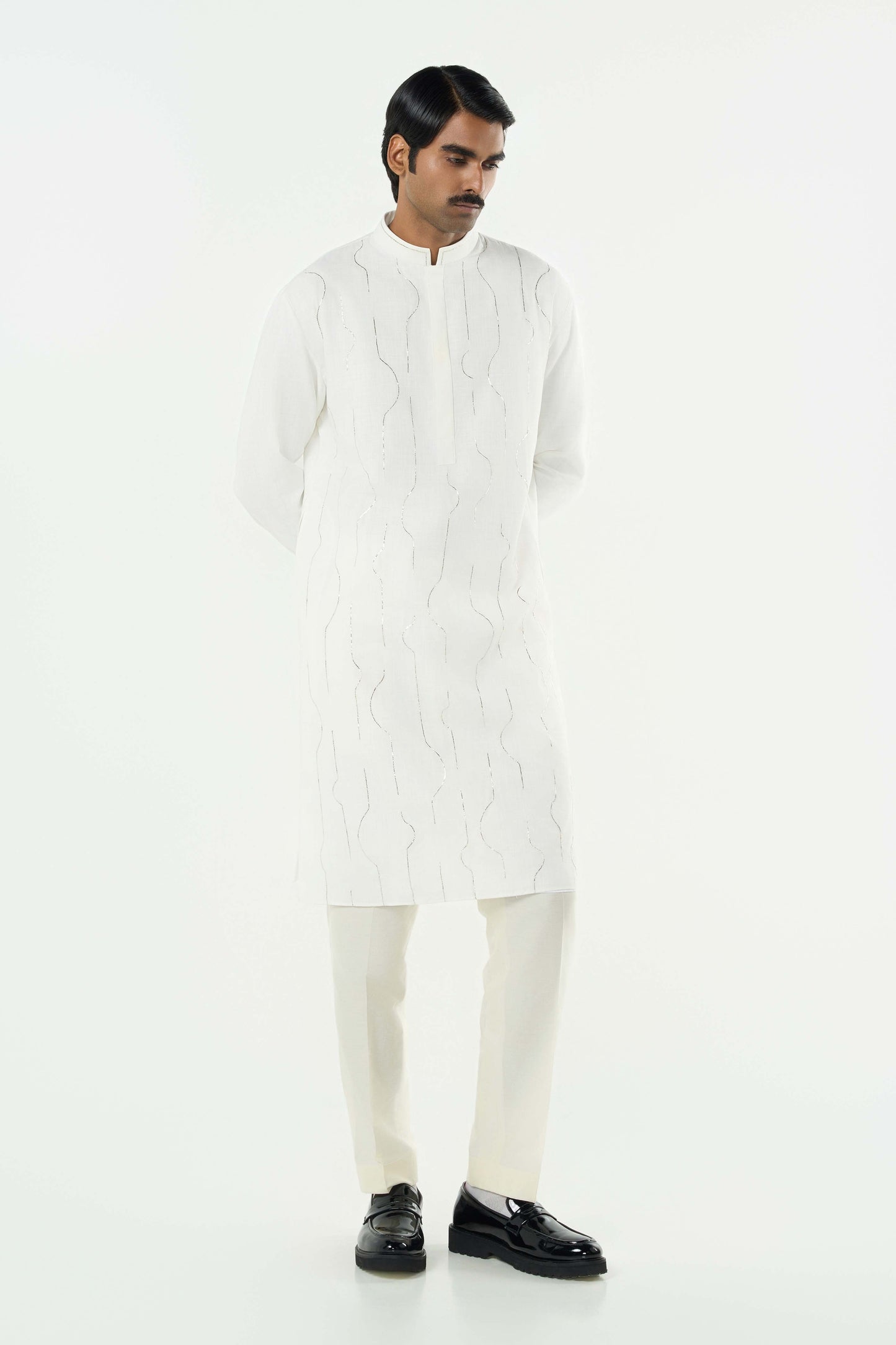 City Pulse Kurta - Off White