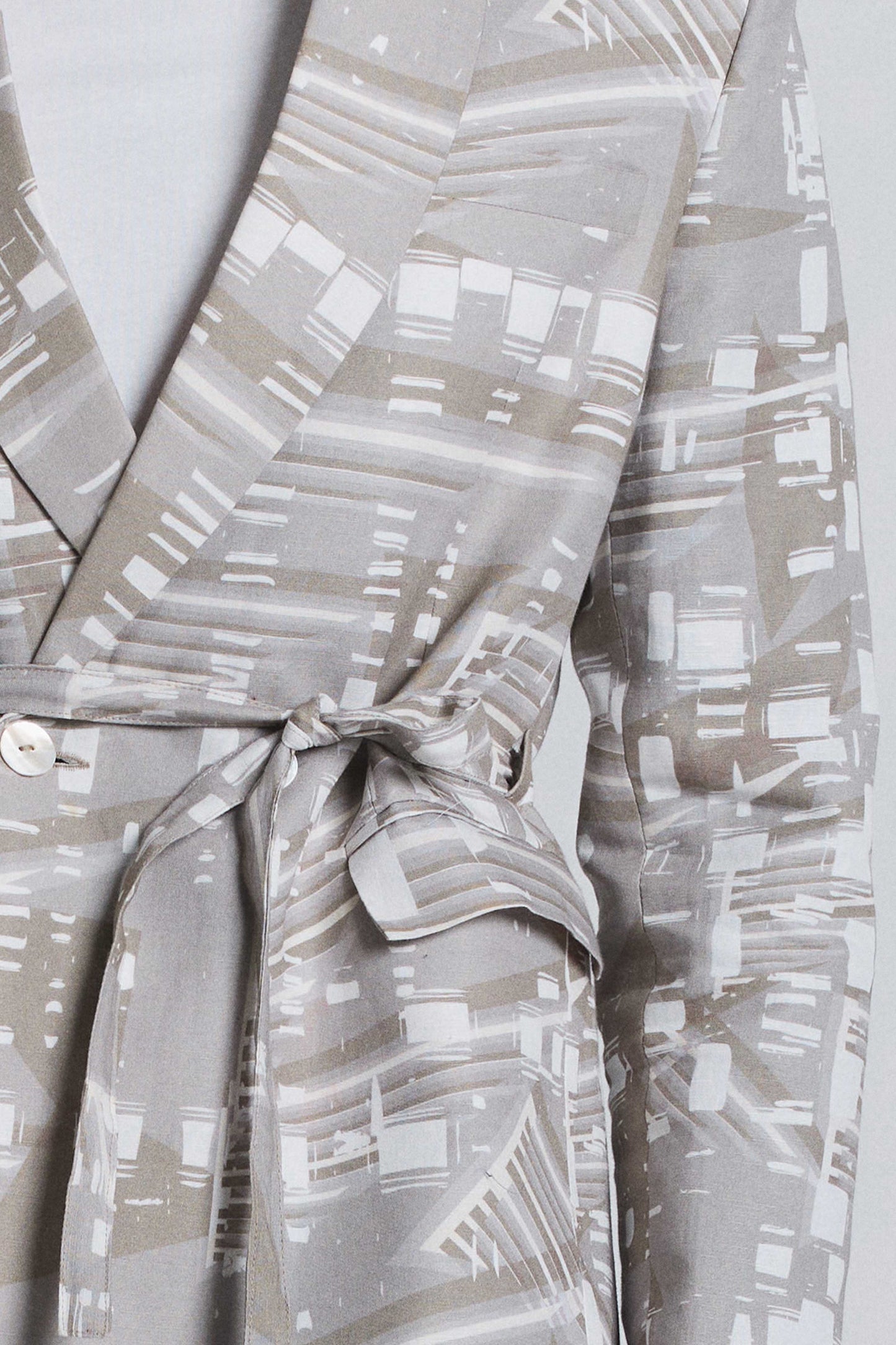 Contour Grid Belted Blazer