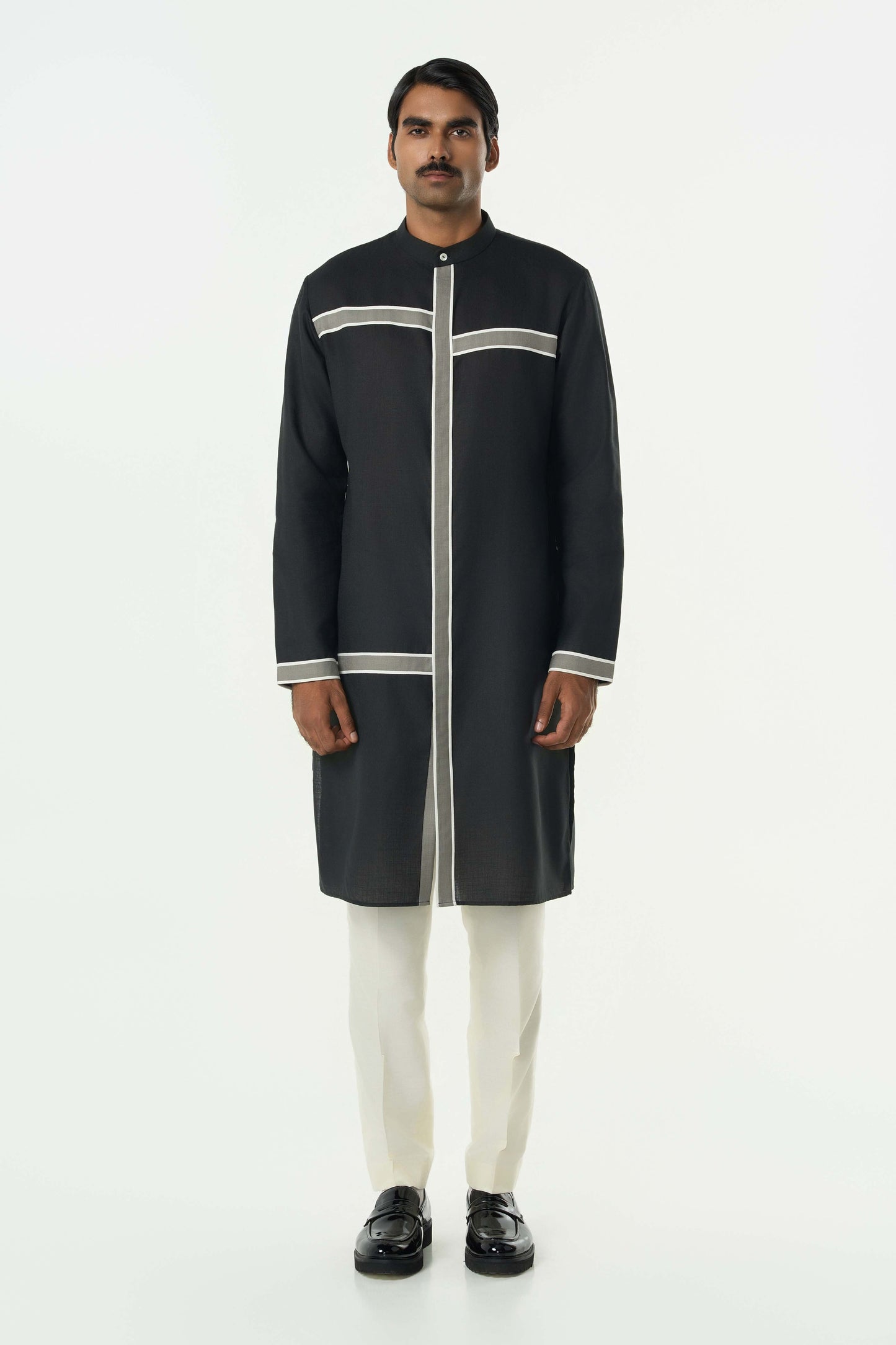 Crossbeam Kurta- Black