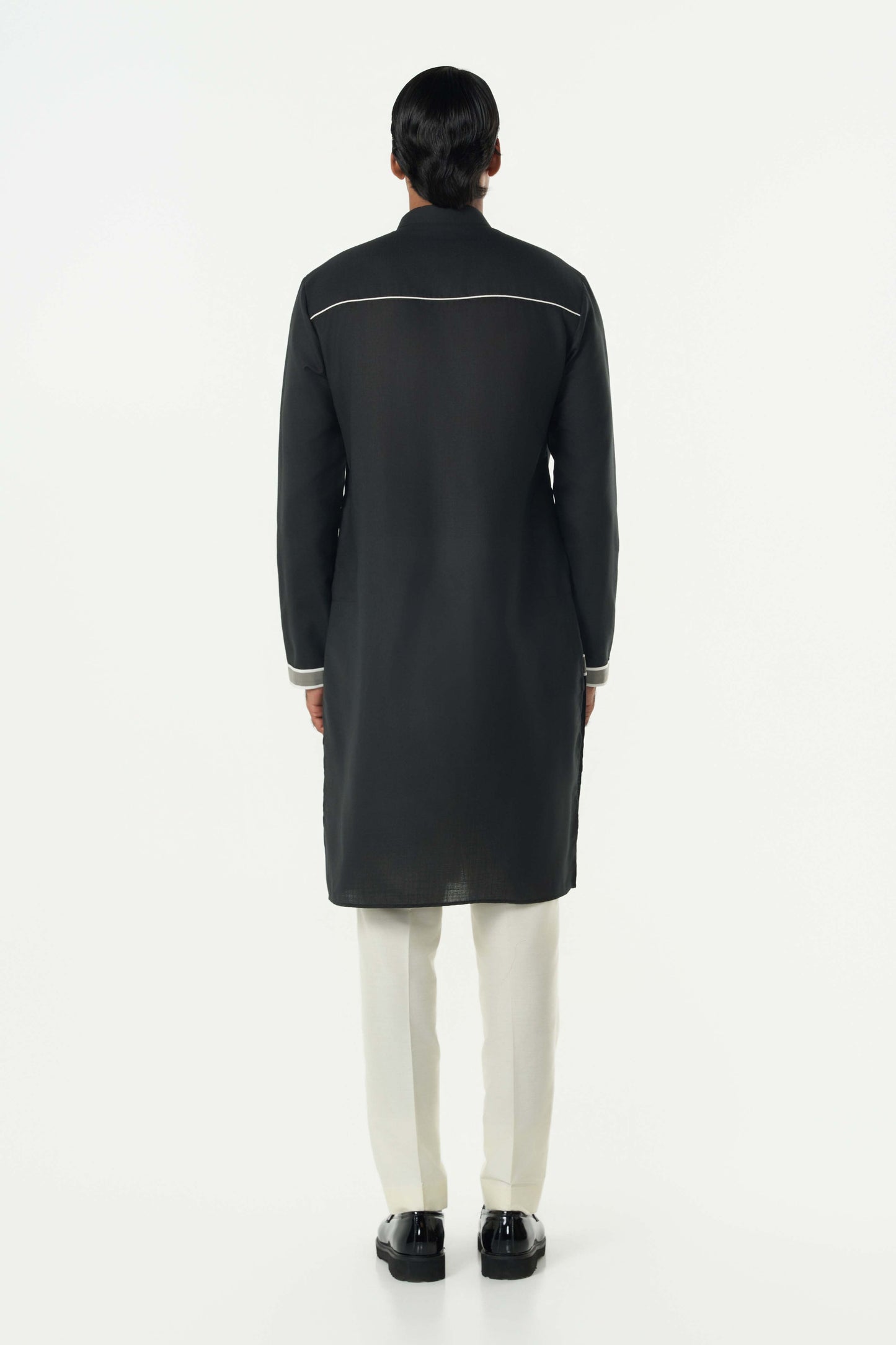 Crossbeam Kurta- Black