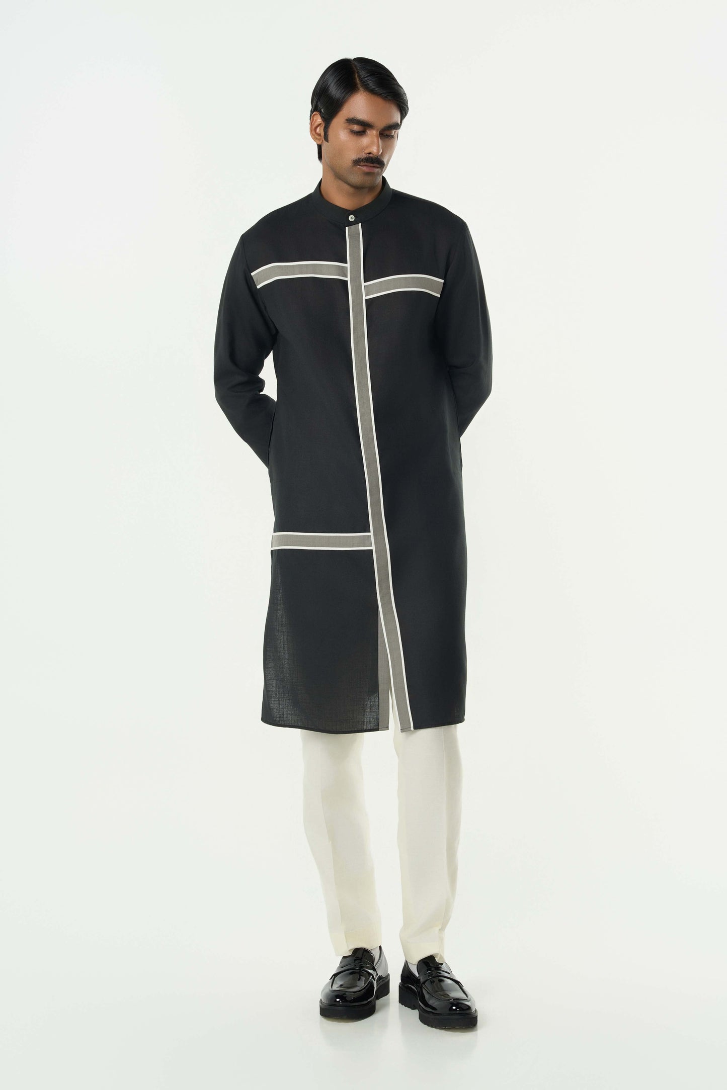 Crossbeam Kurta- Black
