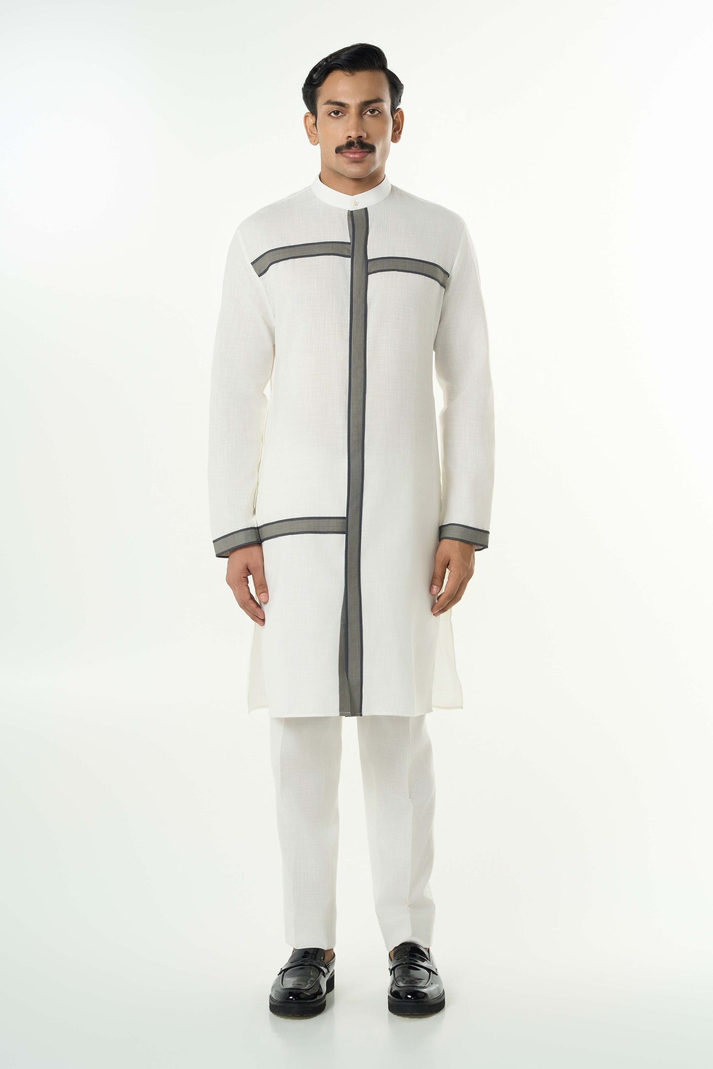 Crossbeam Kurta- Off White