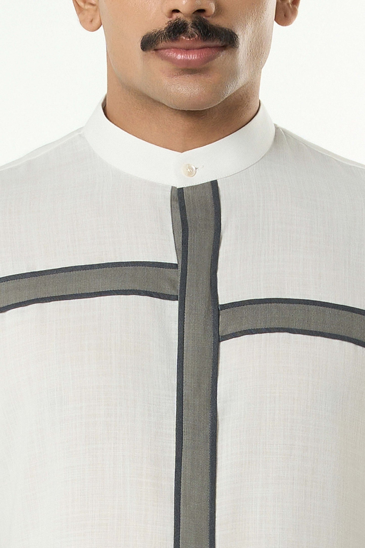 Crossbeam Kurta- Off White