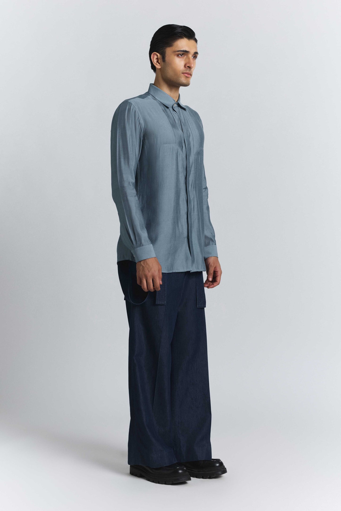 Essentialist Pintuck Shirt