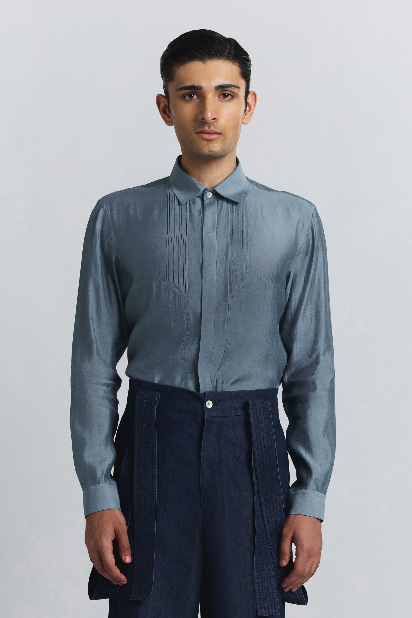 Essentialist Pintuck Shirt
