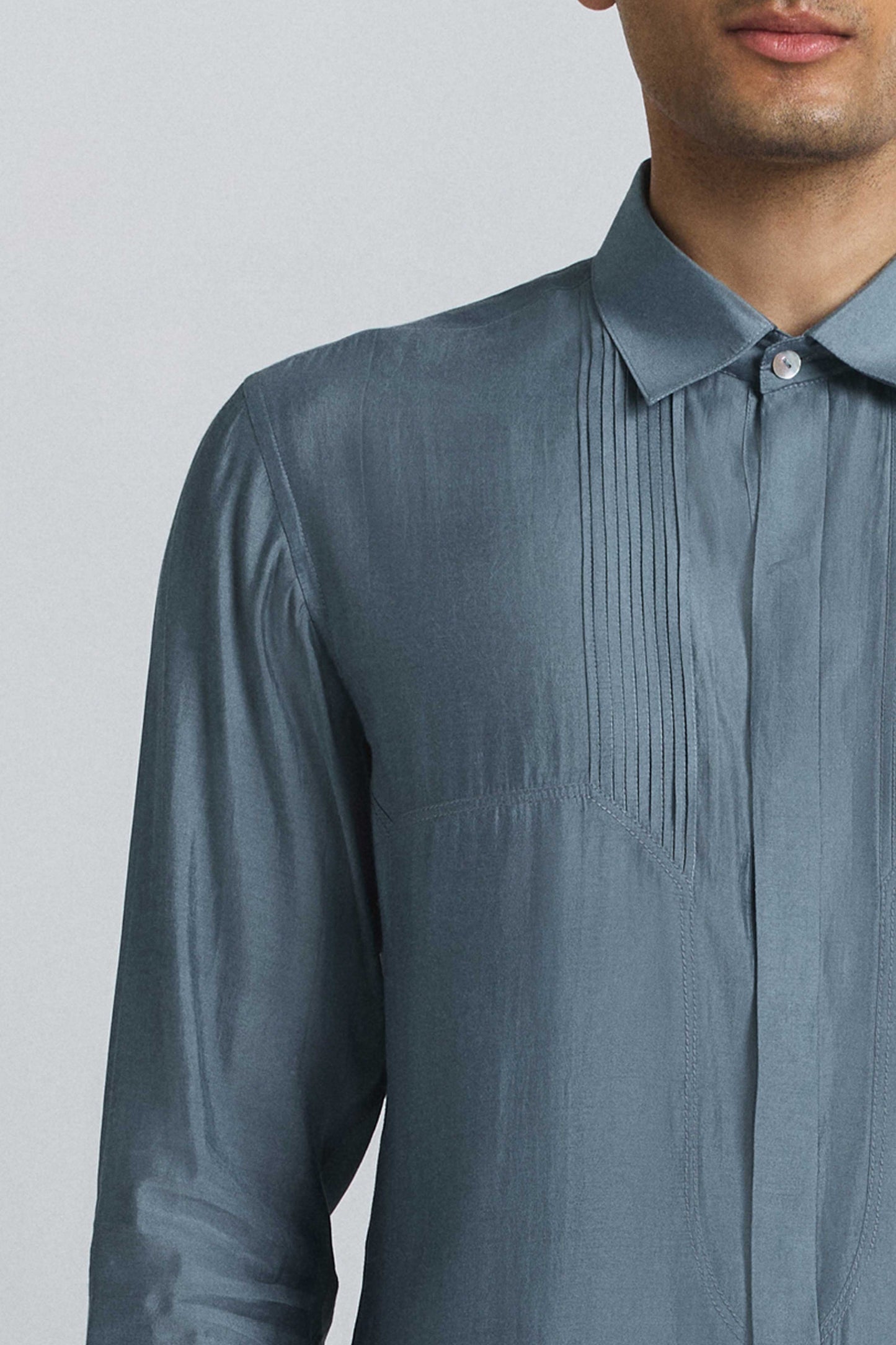 Essentialist Pintuck Shirt