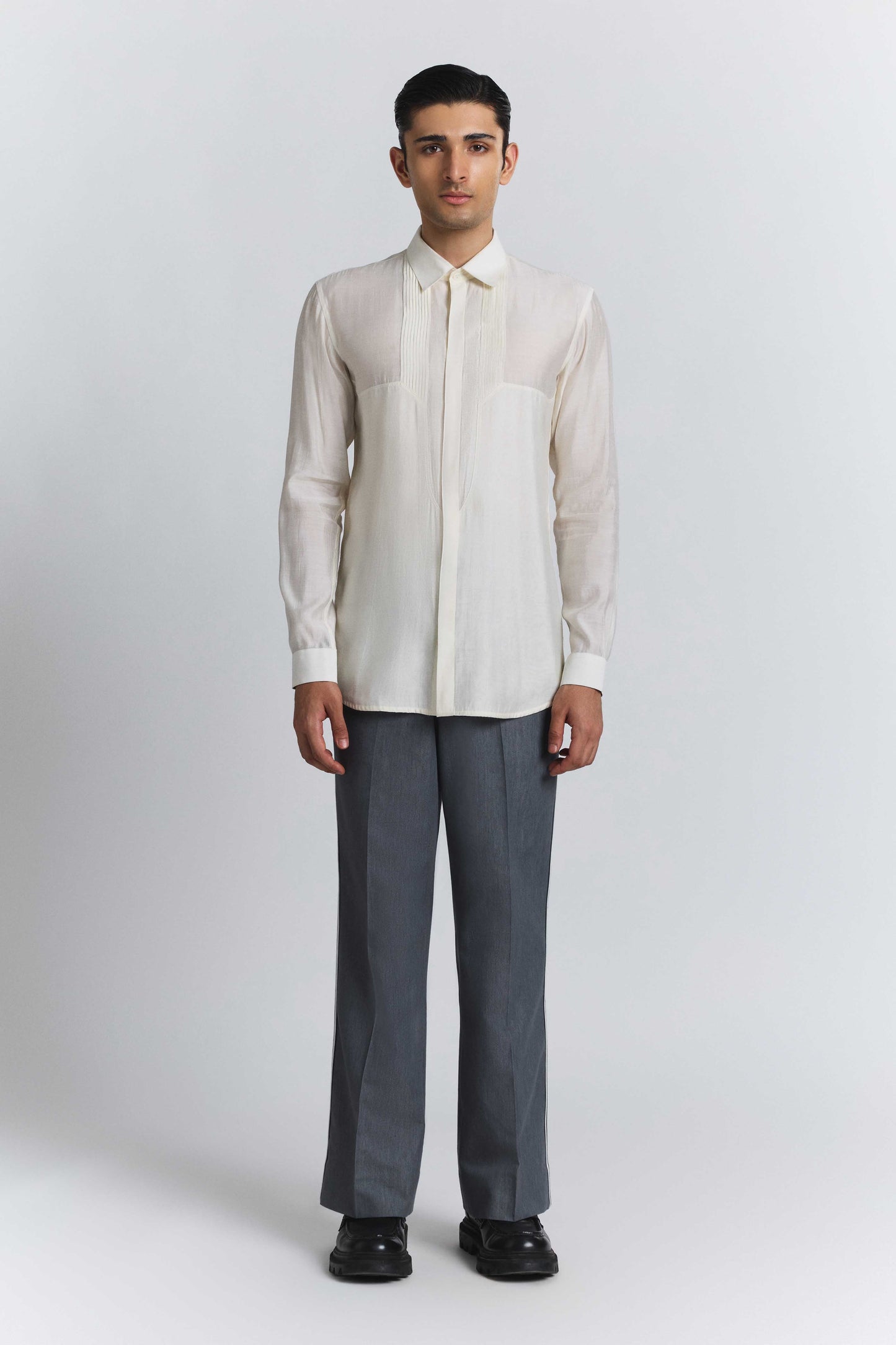 Essentialist Pintuck Shirt