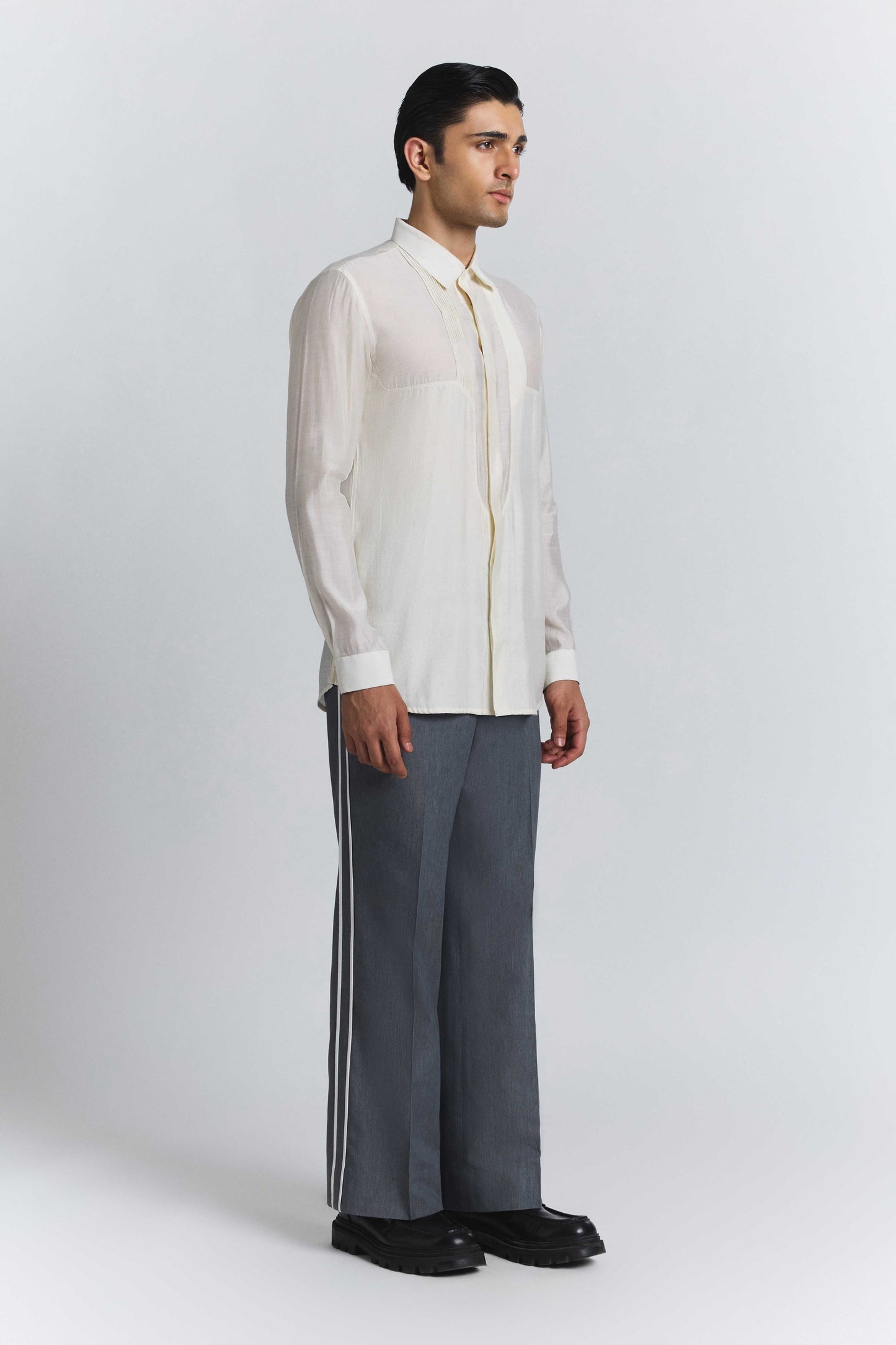 Essentialist Pintuck Shirt