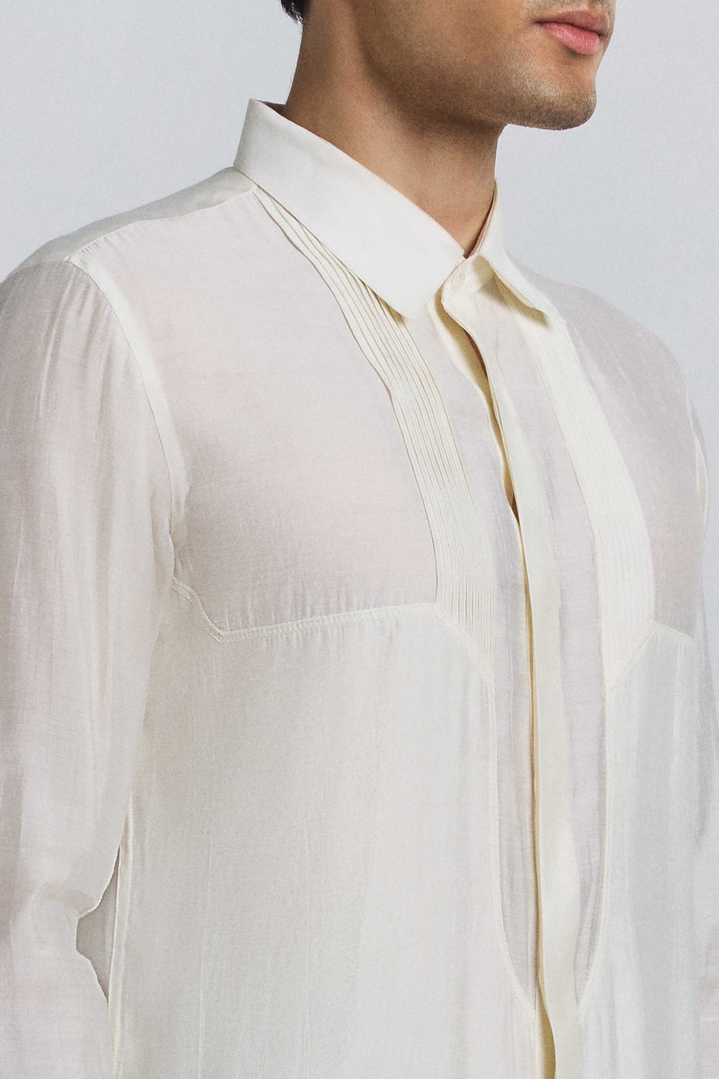 Essentialist Pintuck Shirt