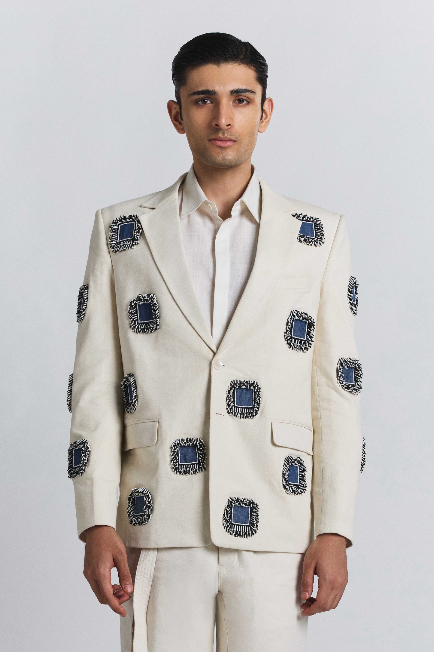 Glintcore Denim Blazer