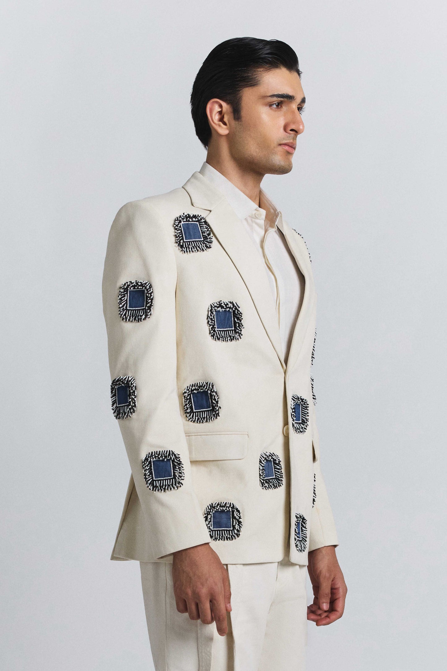 Glintcore Denim Blazer