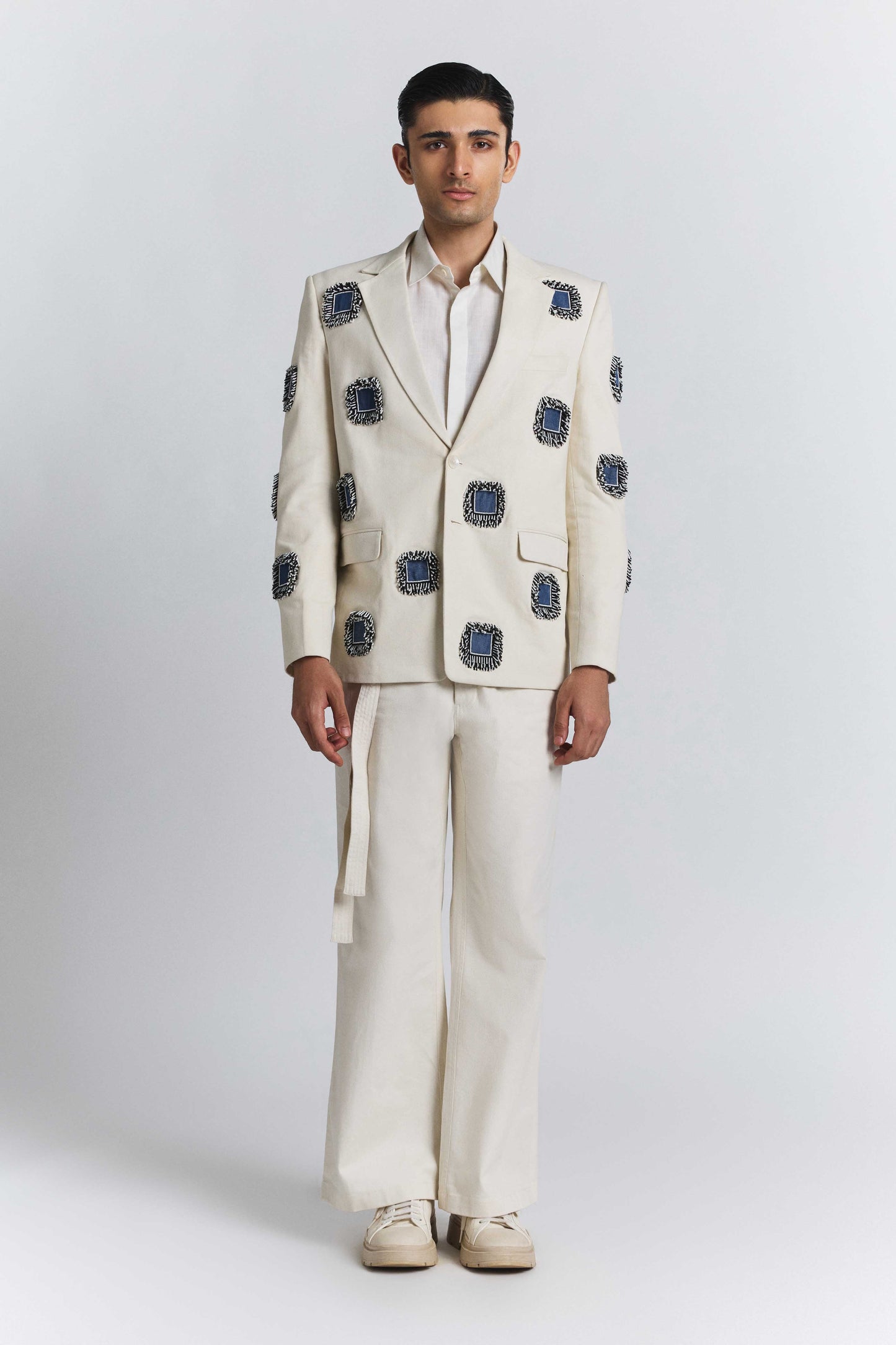 Glintcore Denim Blazer
