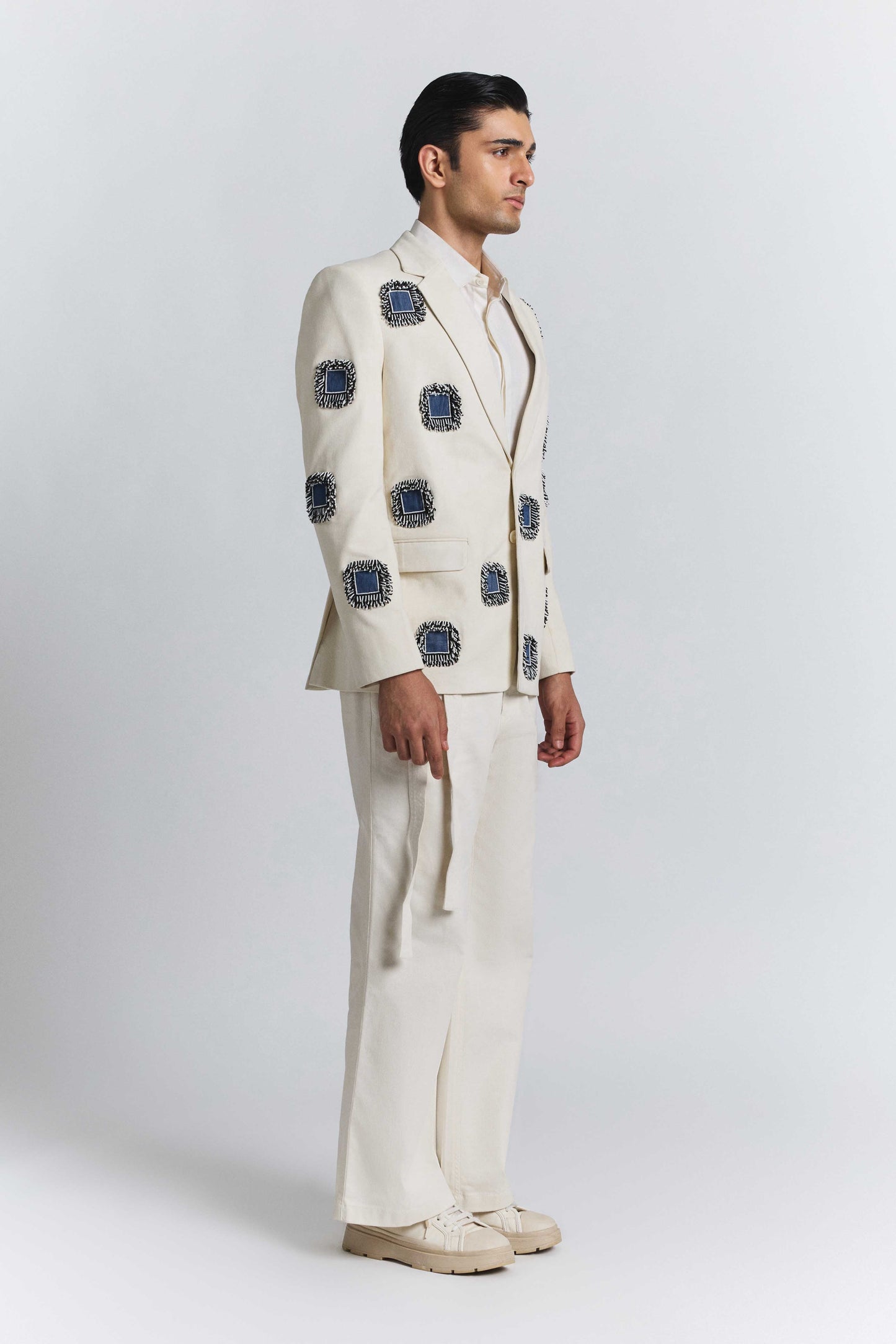 Glintcore Denim Blazer