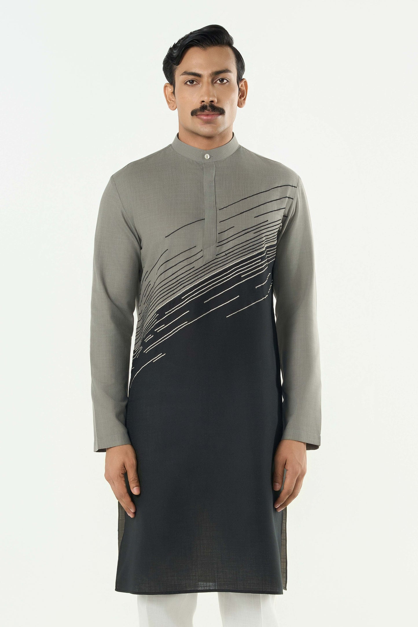 Hyperdrive Kurta - Grey