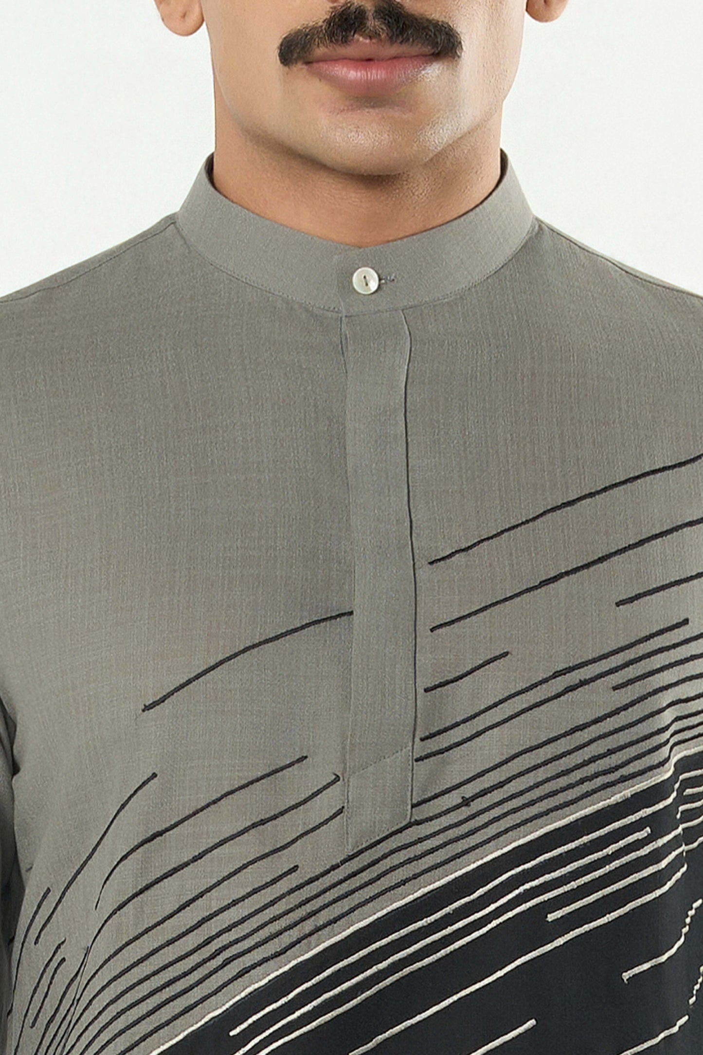 Hyperdrive Kurta - Grey